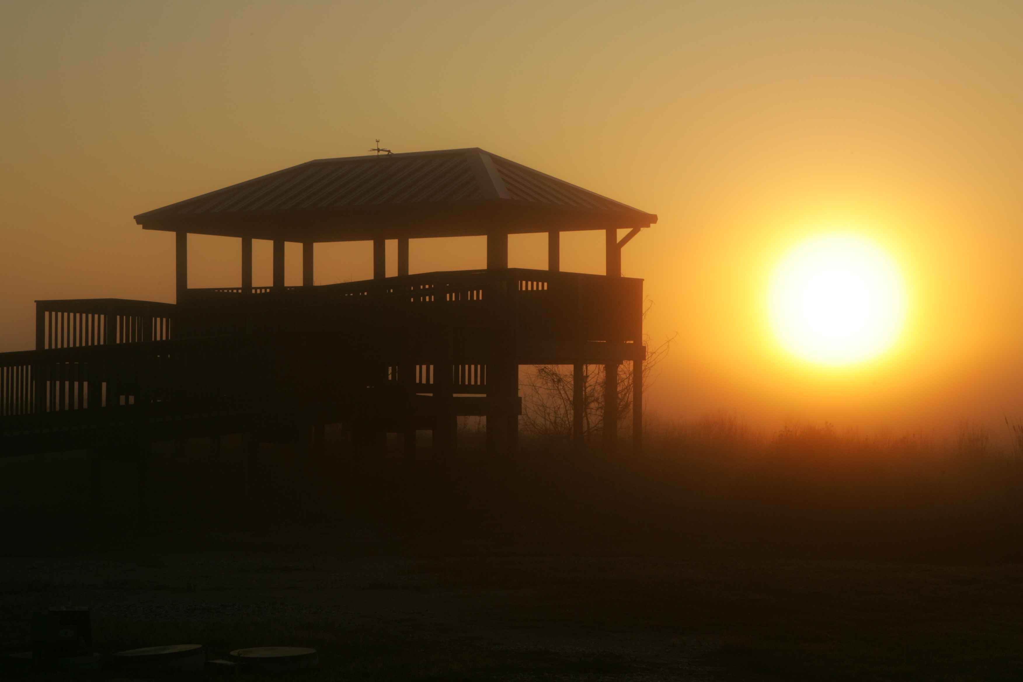 Sunrise at the national park