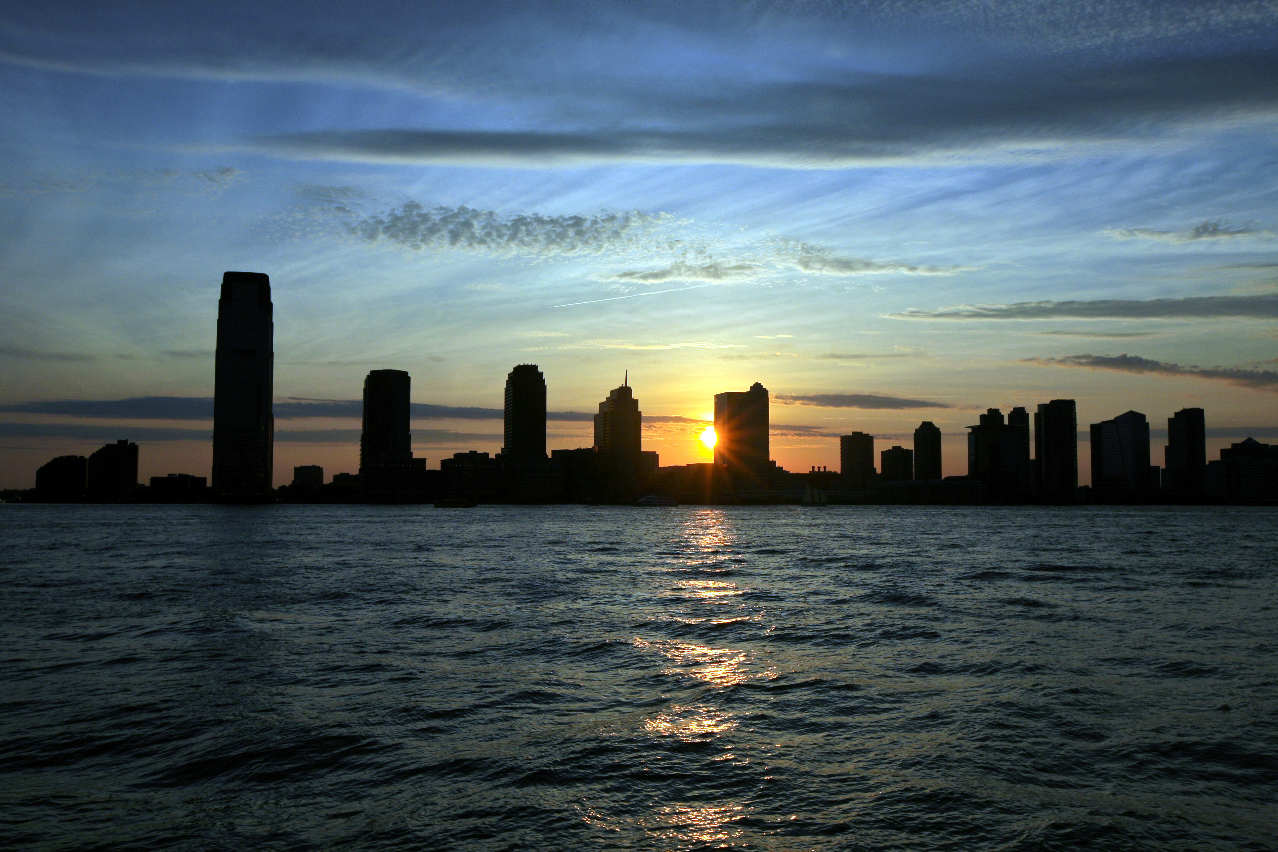 Sunset from Battery Park, New York City (5895873823)