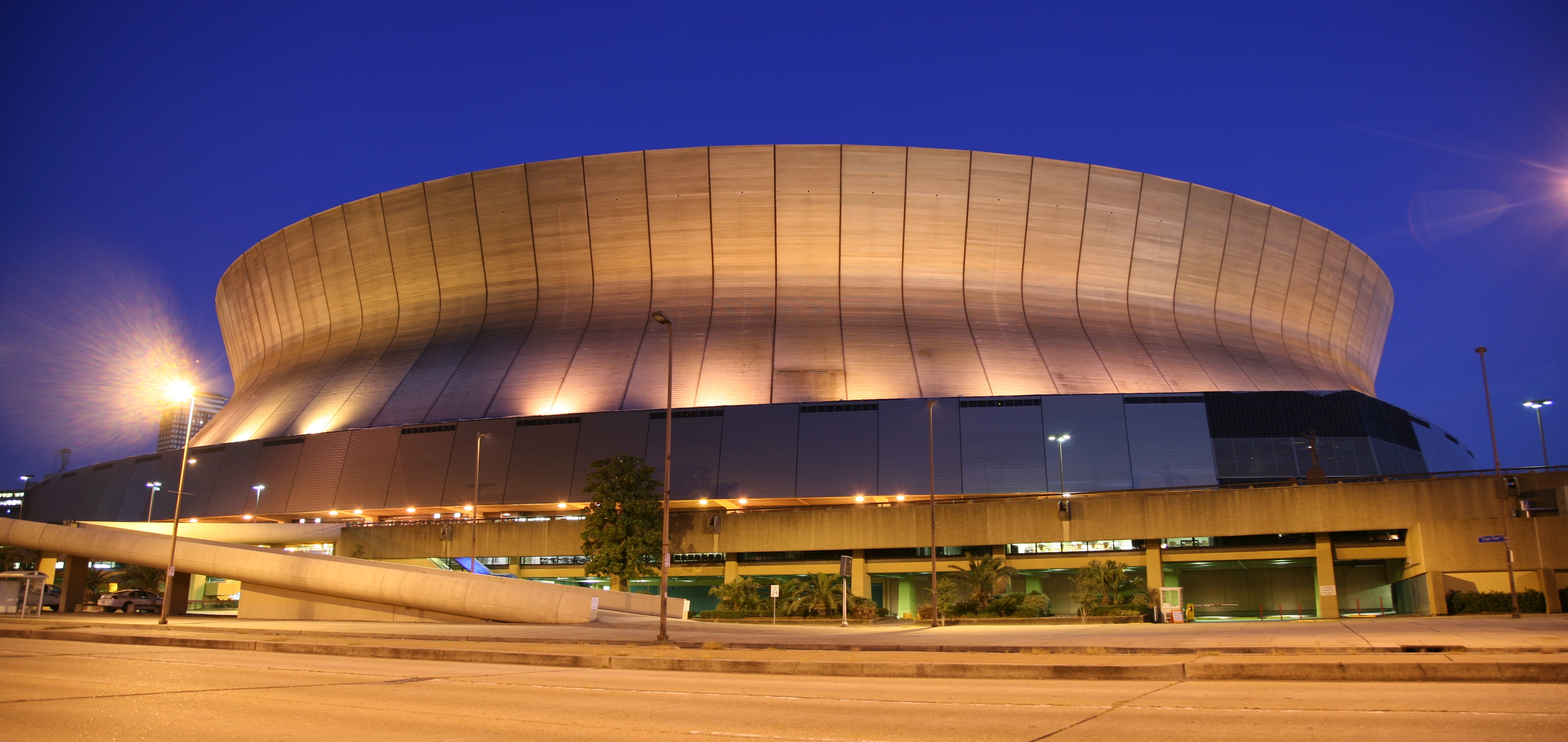 Superdome night