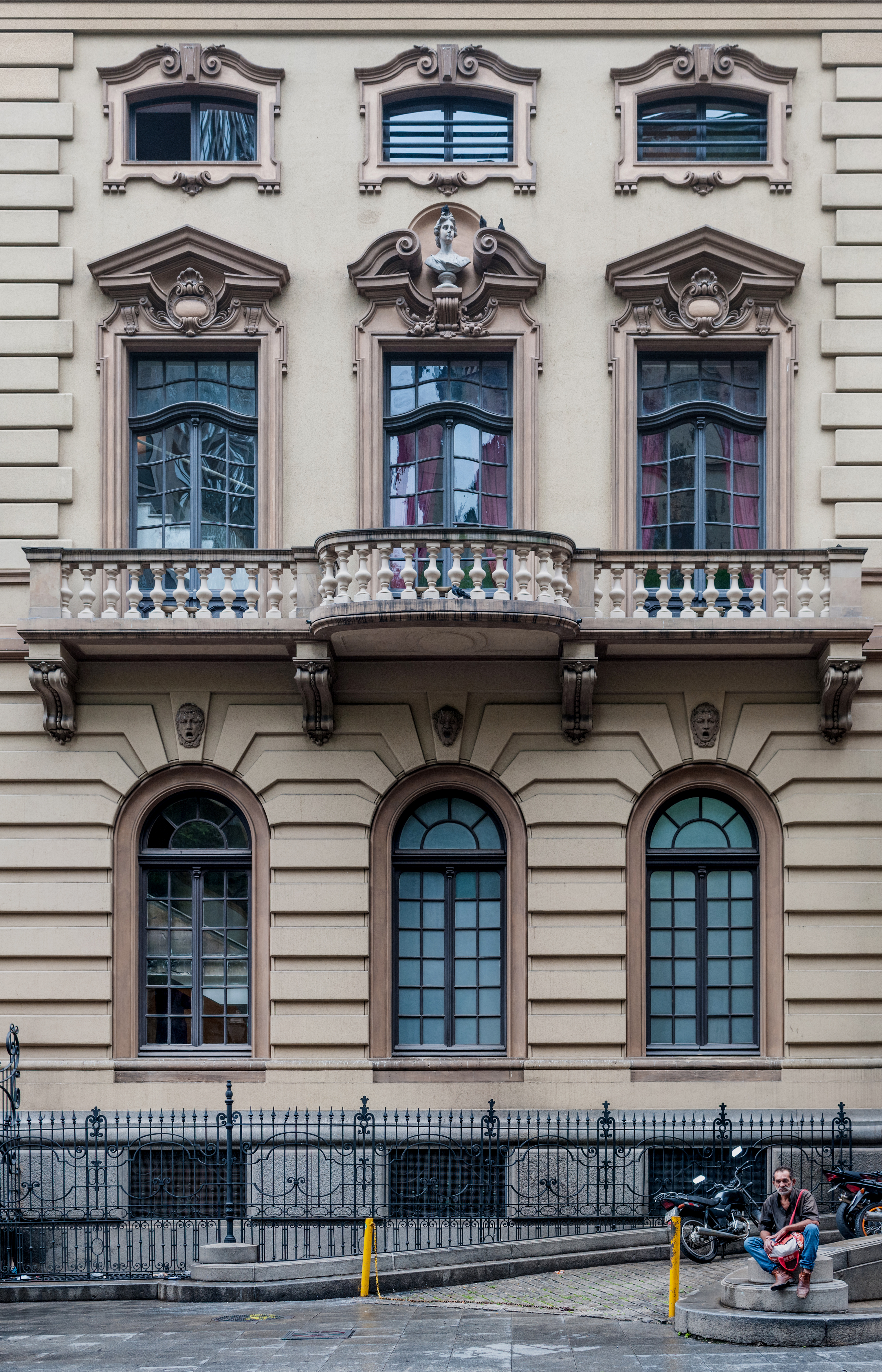 Teatro Municipal Side in São Paulo City cropped version