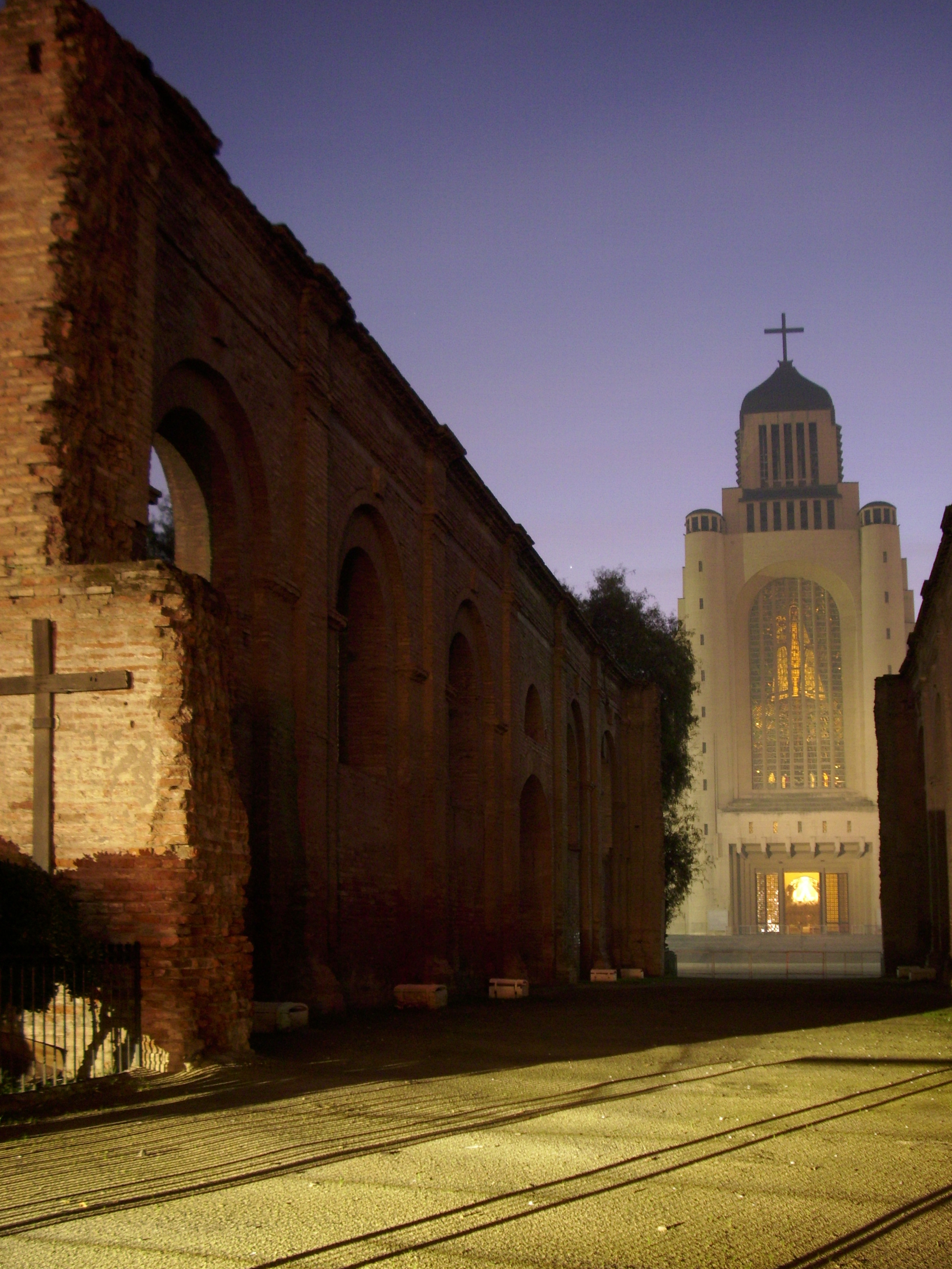 Templo Votivo de Maipú Noche