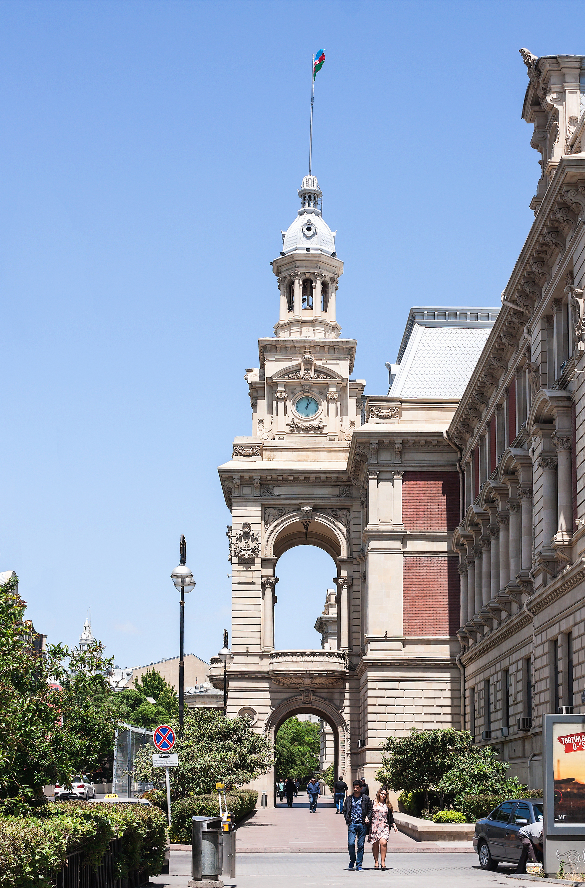 The building of the city Executive Power, Baku City