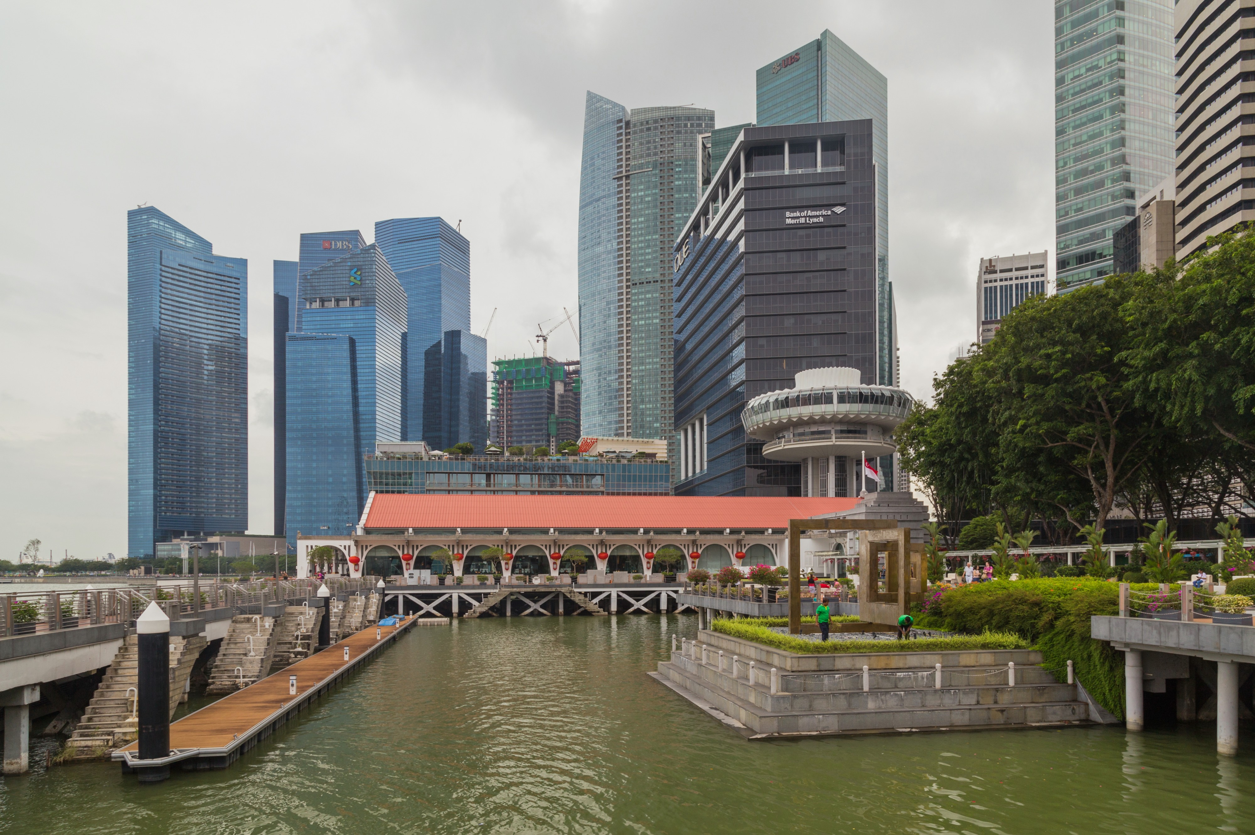 2016 Singapur, Downtown Core, Fullerton Heritage Promenade (03)