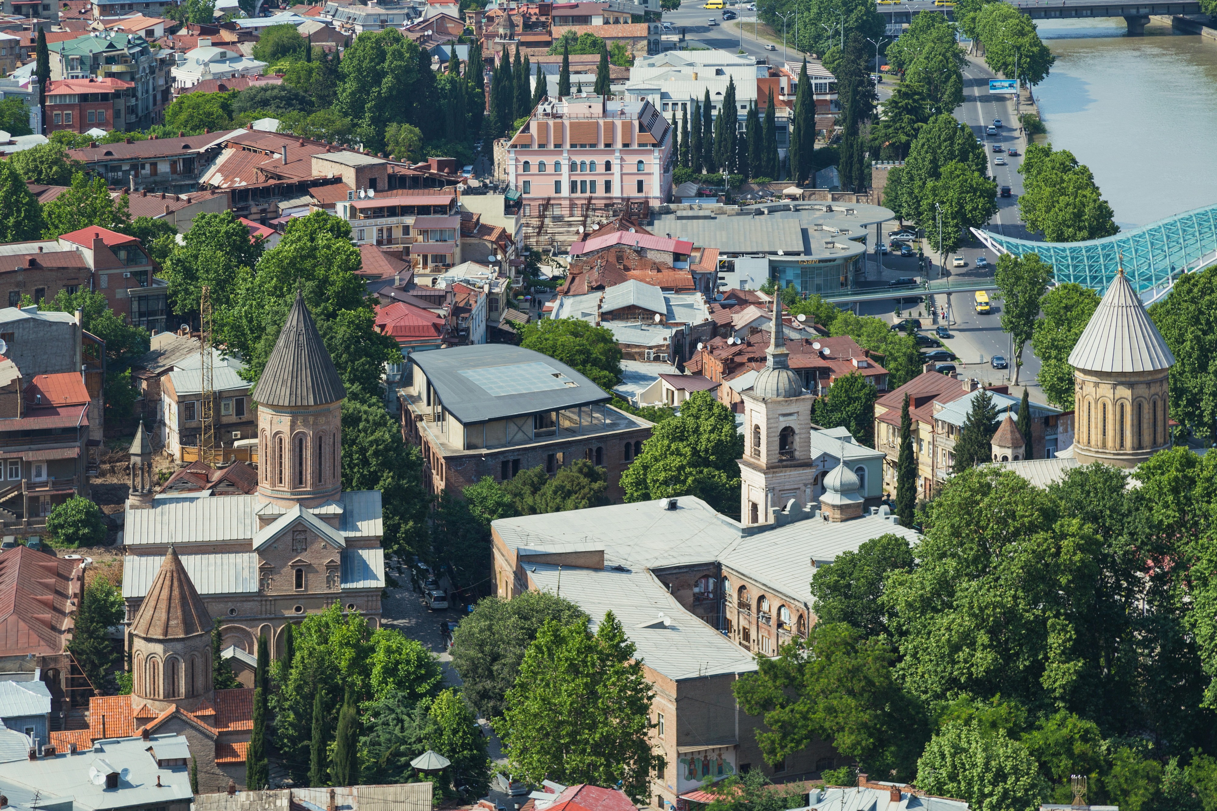 2016 Tbilisi, Widoki z Twierdzy Narikala (06)