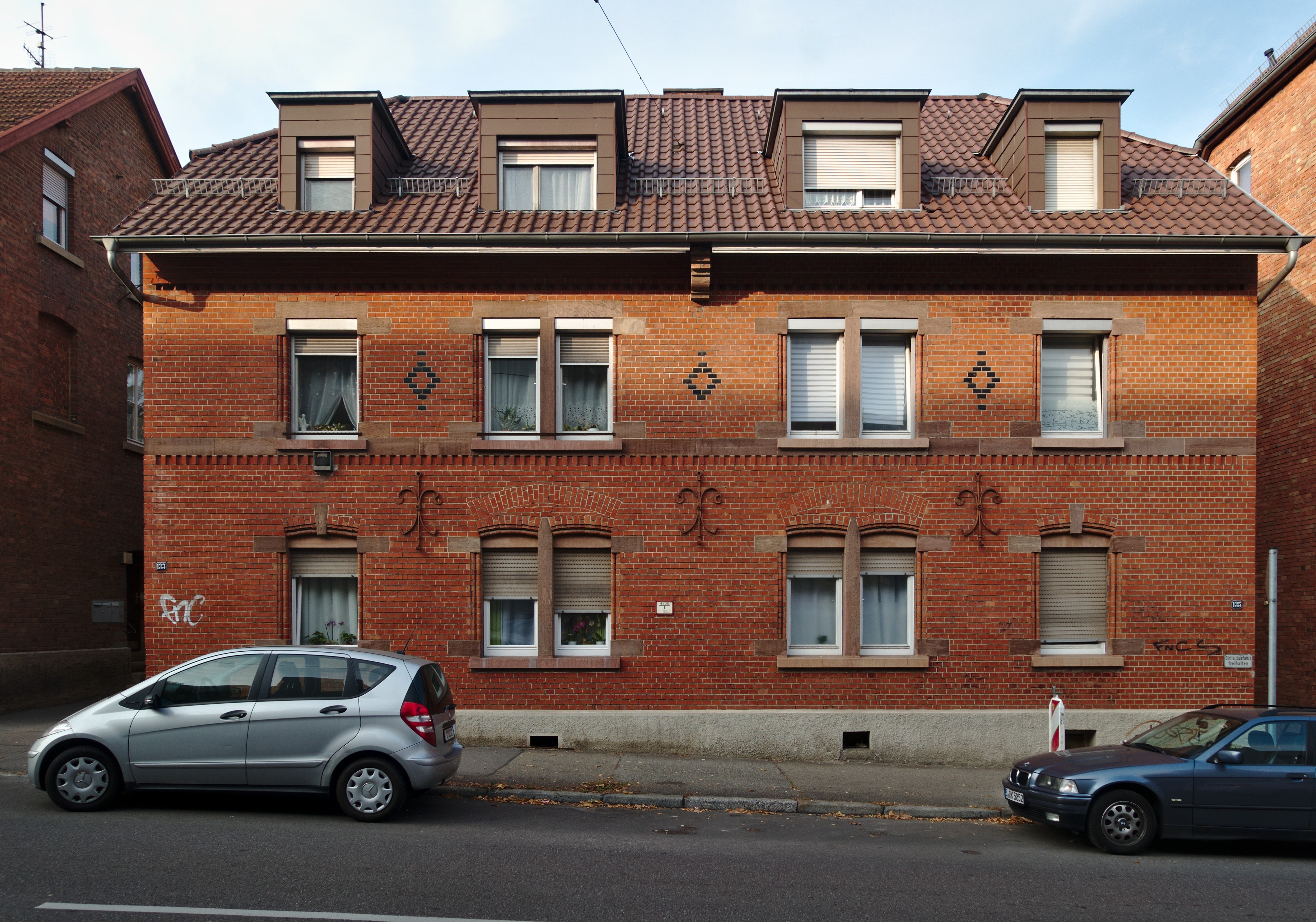 20181019 Stuttgart, Haußmannstraße 133, 135