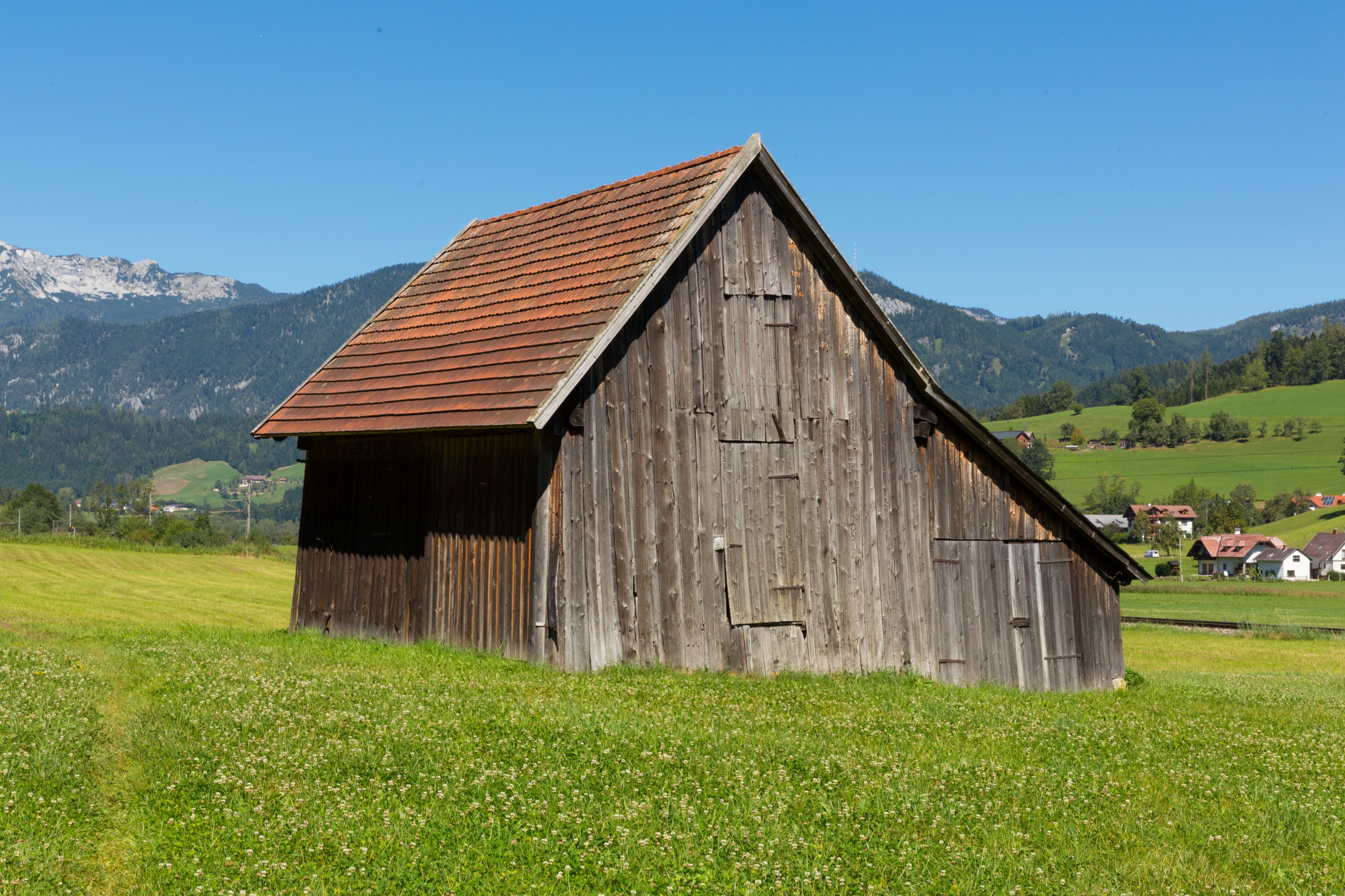 Alte Scheune bei Spital am Pyhrn, 27. August 2018