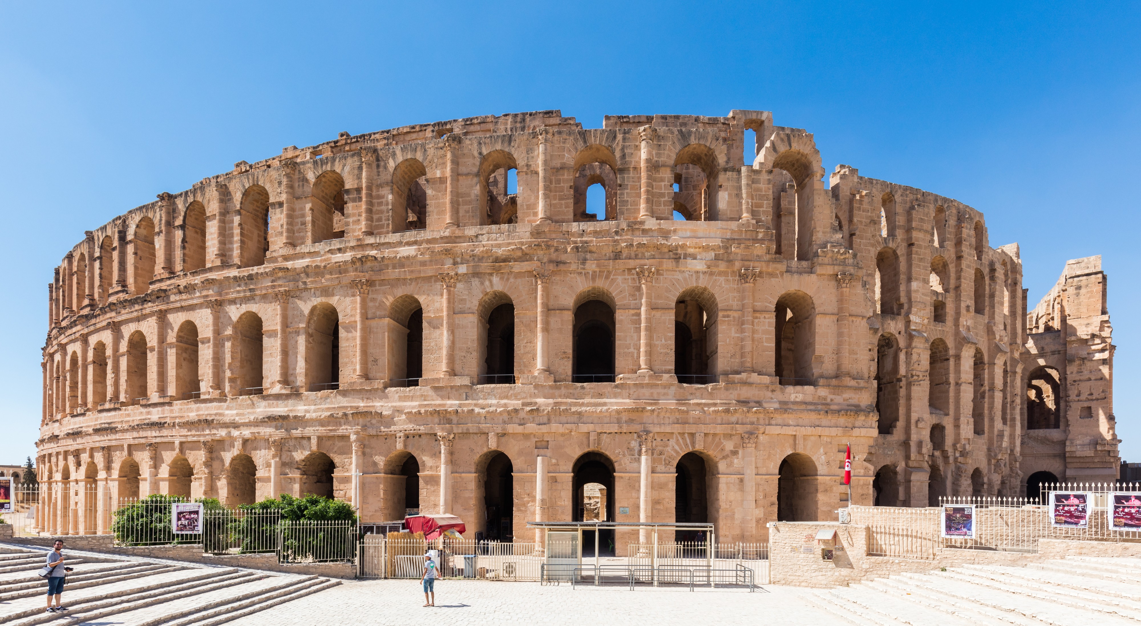 Anfiteatro, El Jem, Túnez, 2016-09-04, DD 09