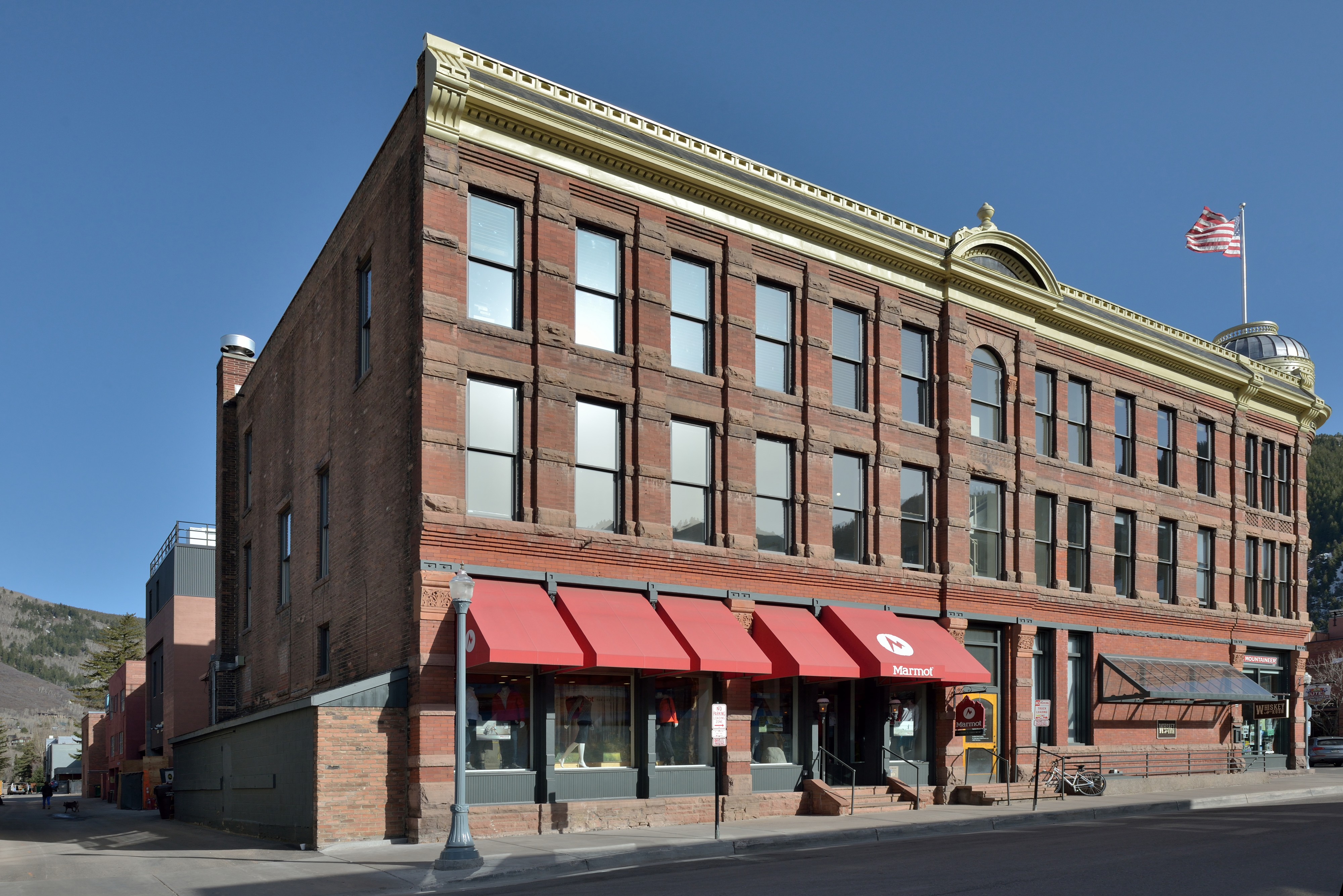 Aspen building on South Galena Street