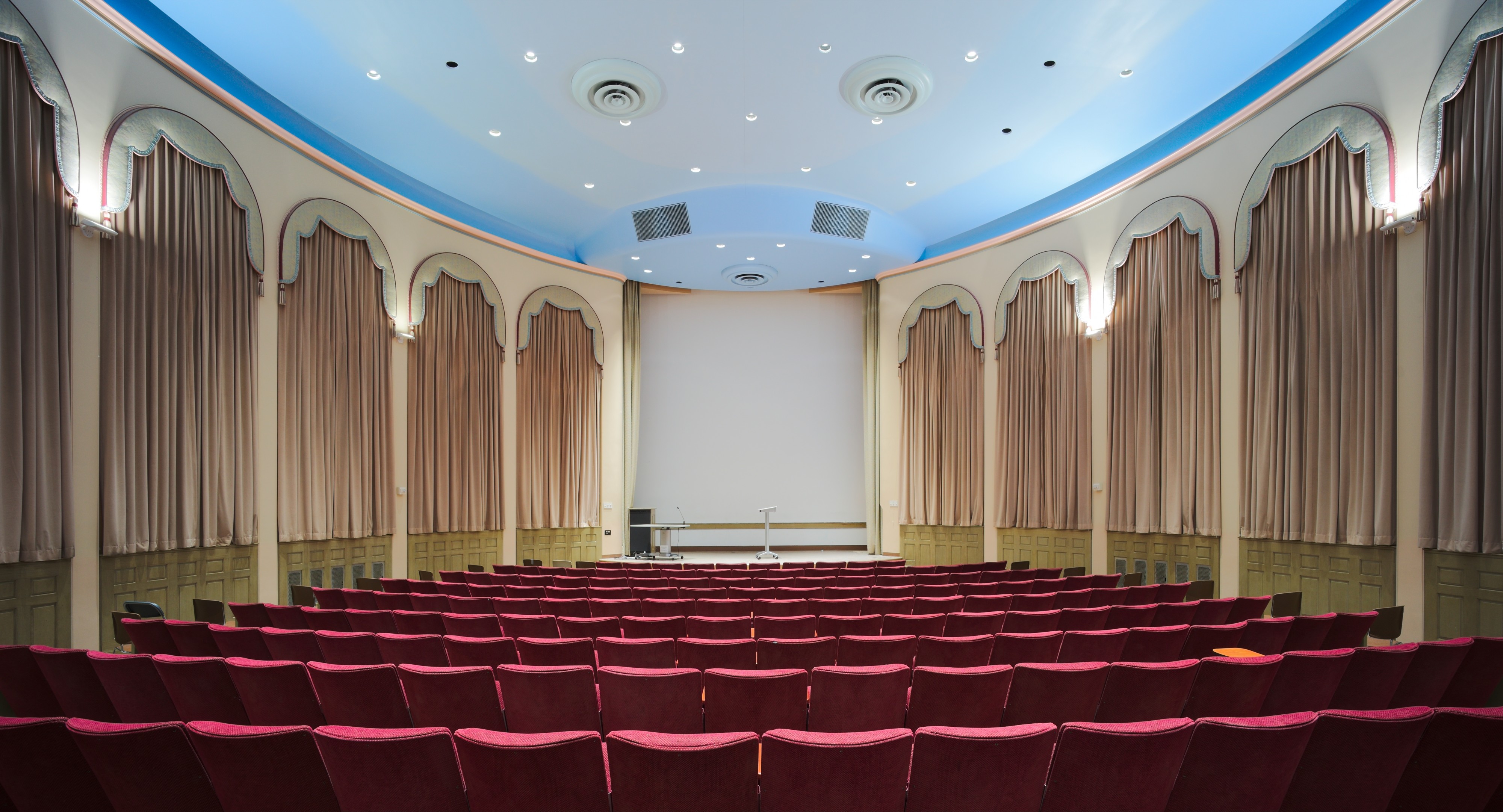 Auditorium in the Frick Fine Arts Building