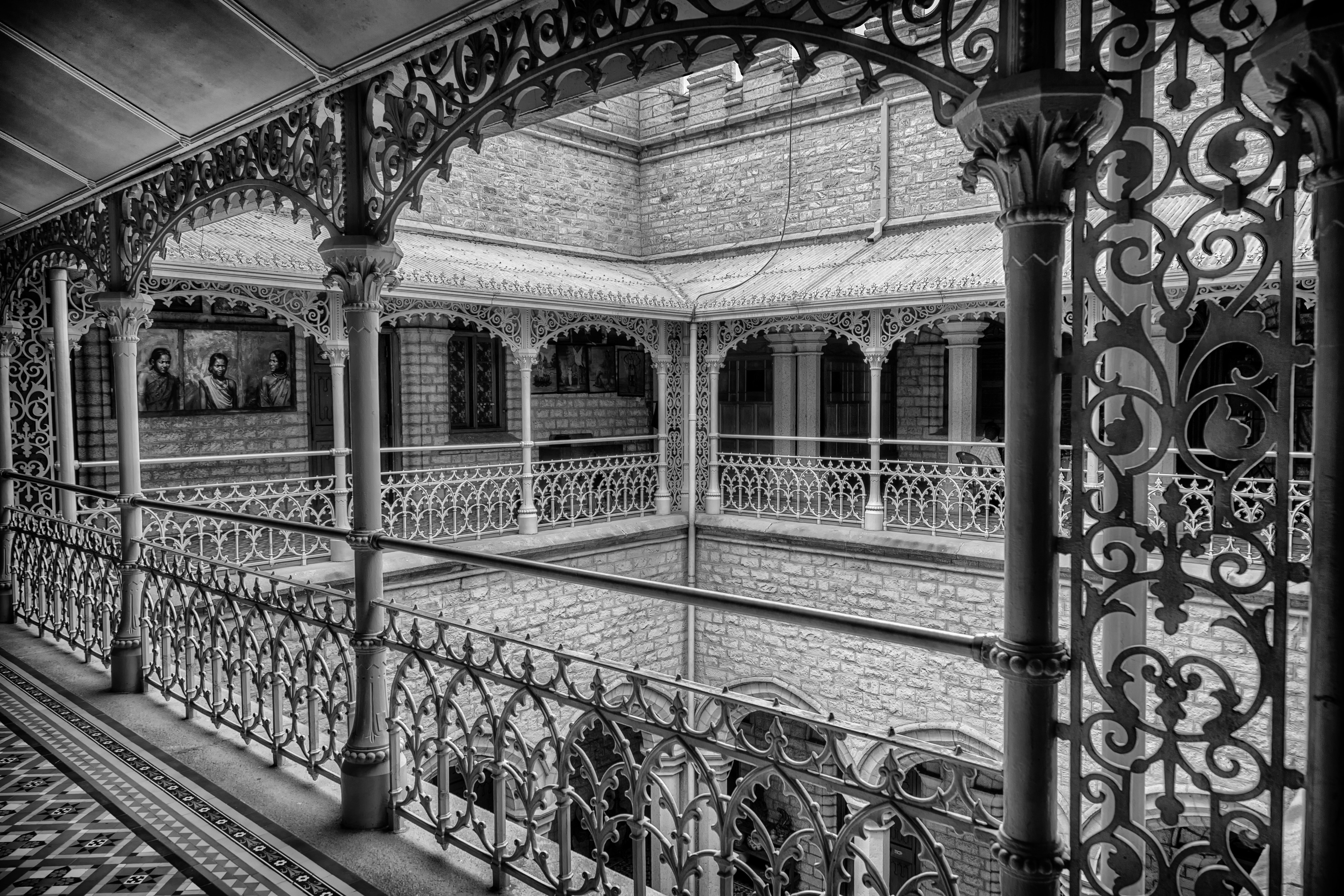 Bangalore Palace (Top Floor) (15704609648)