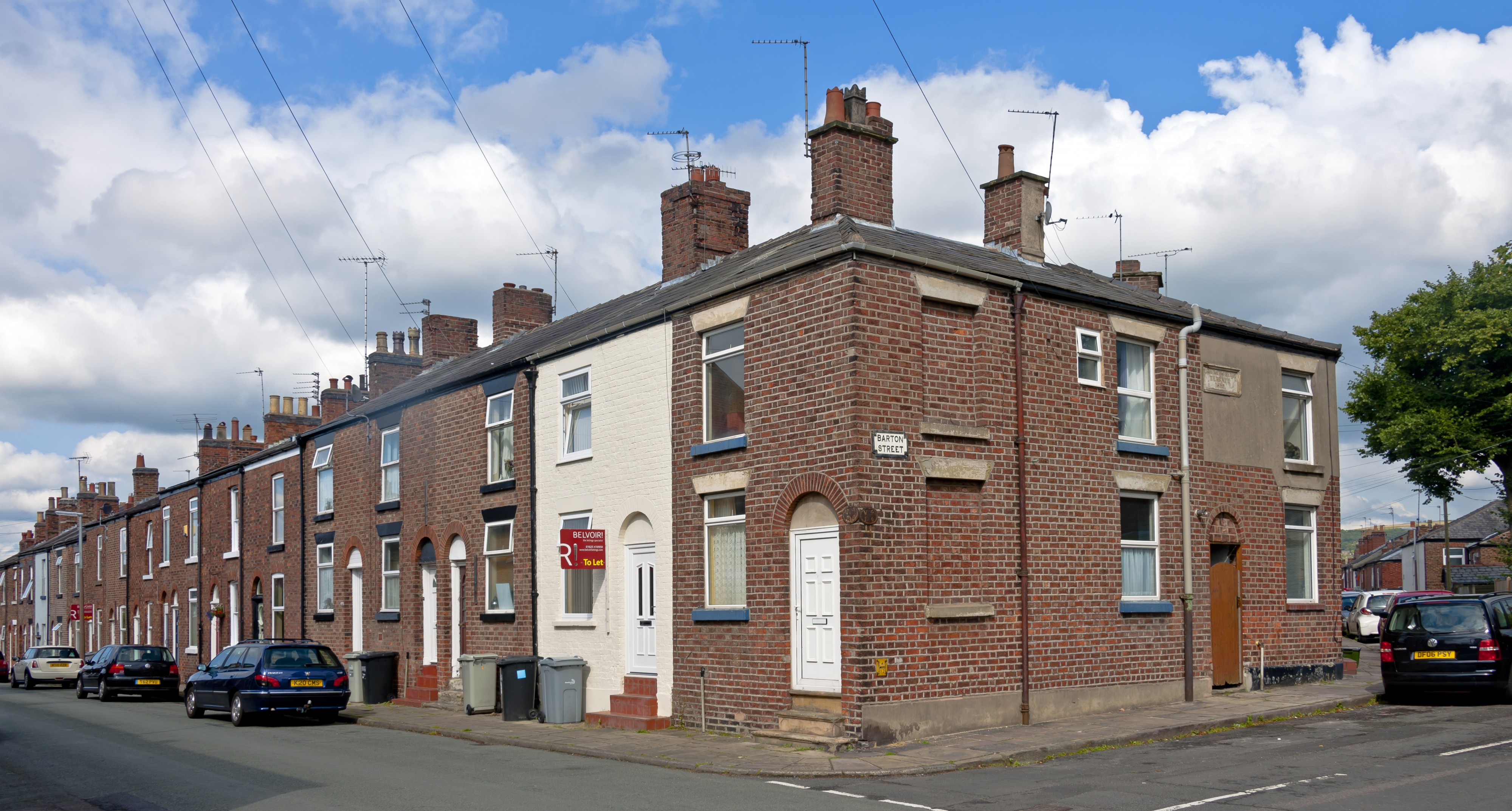 Barton and Newton streets, Macclesfield
