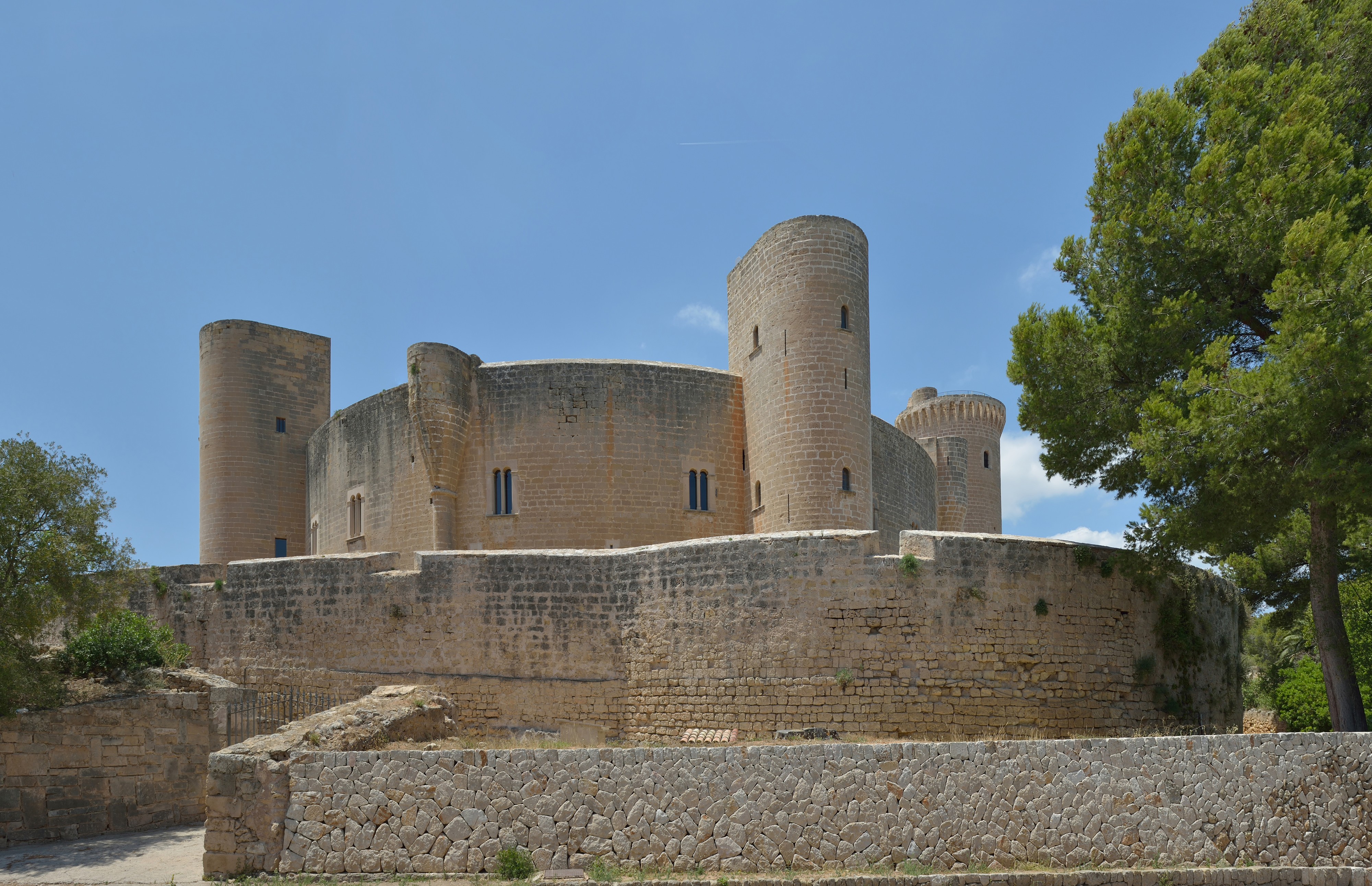 Bellver Castle in Palma de Mallorca