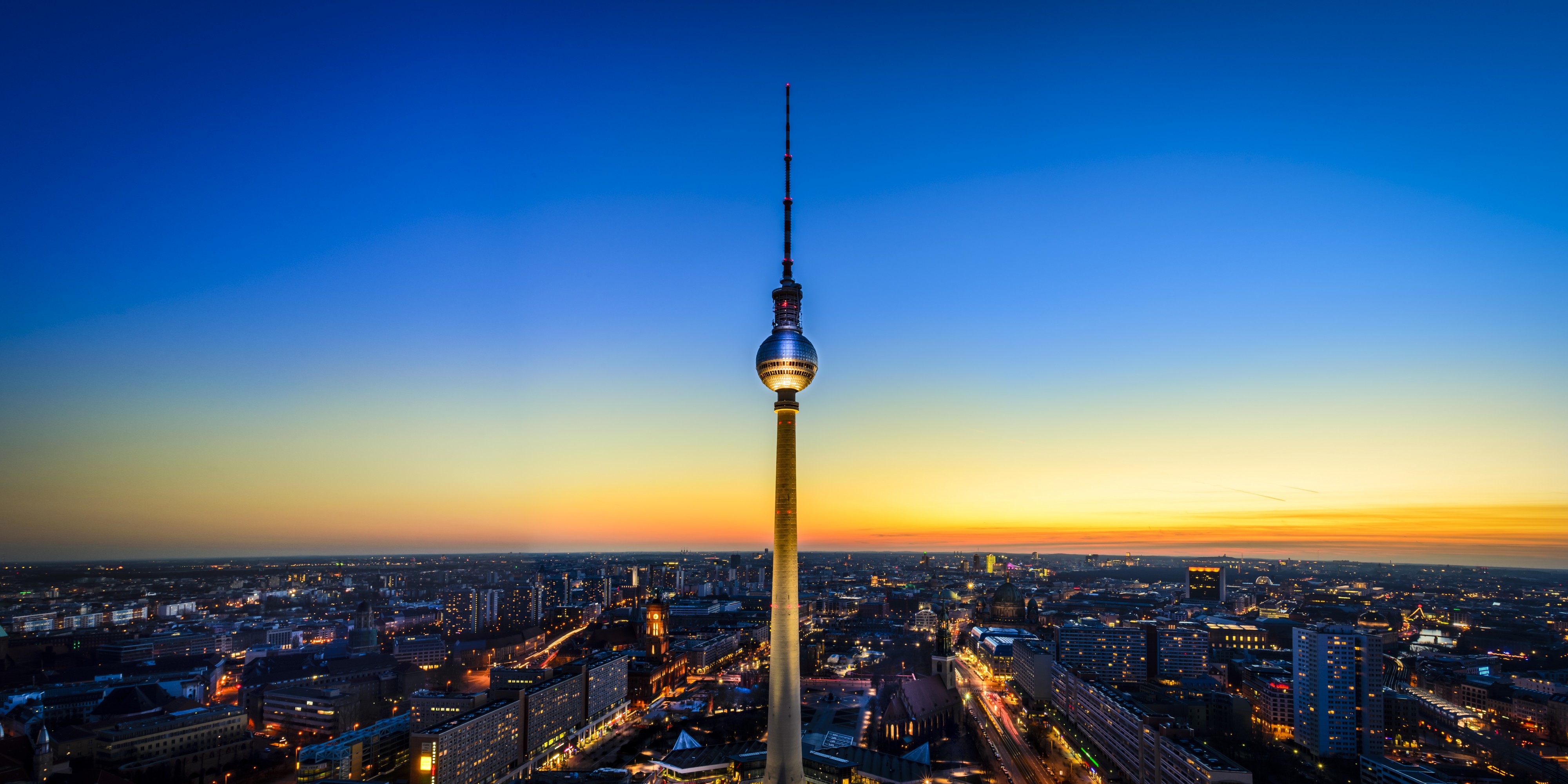 Berliner Fernsehturm Februar 2014