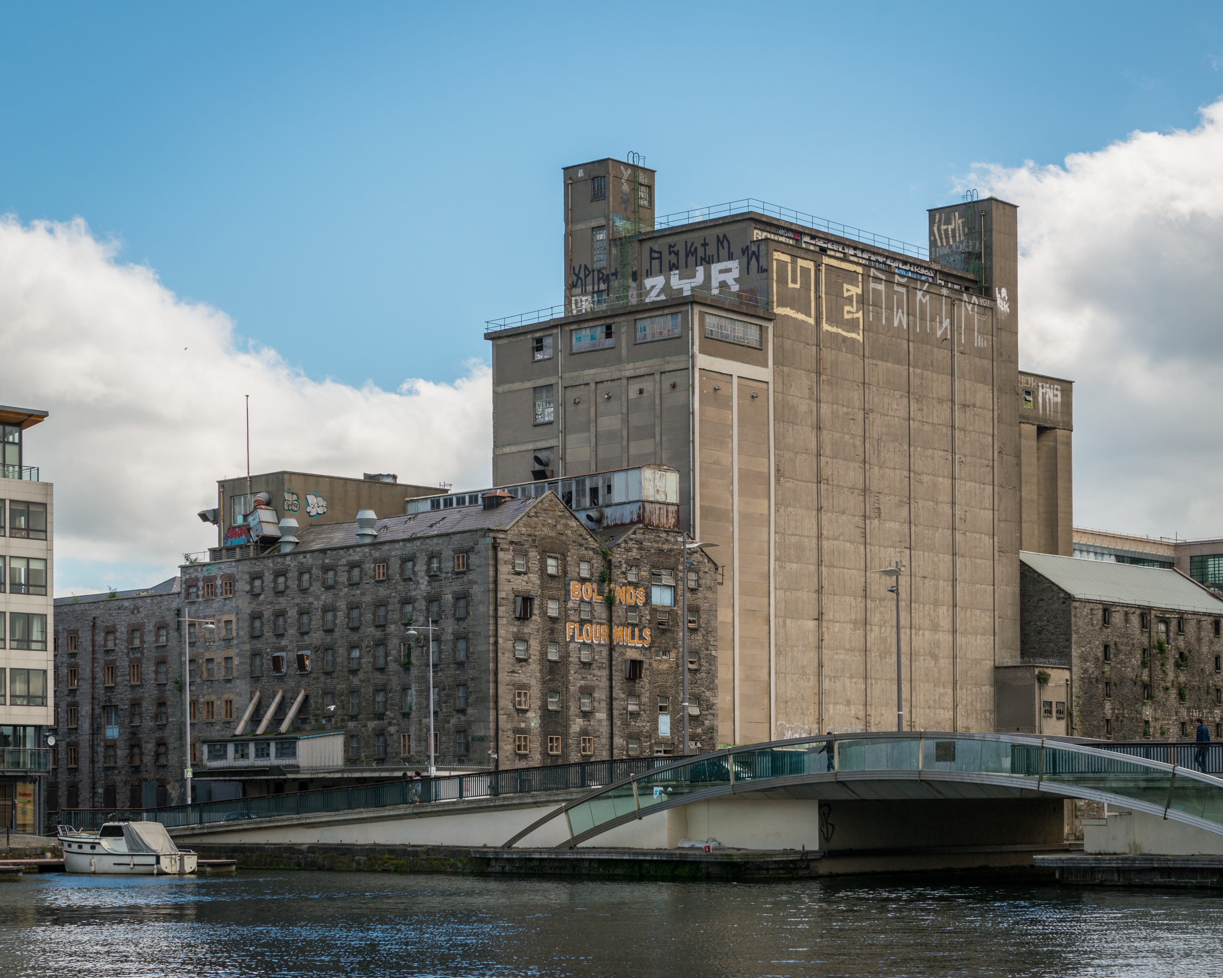 Bolands' Mill and surrounding buildings, Dublin 20150809 1