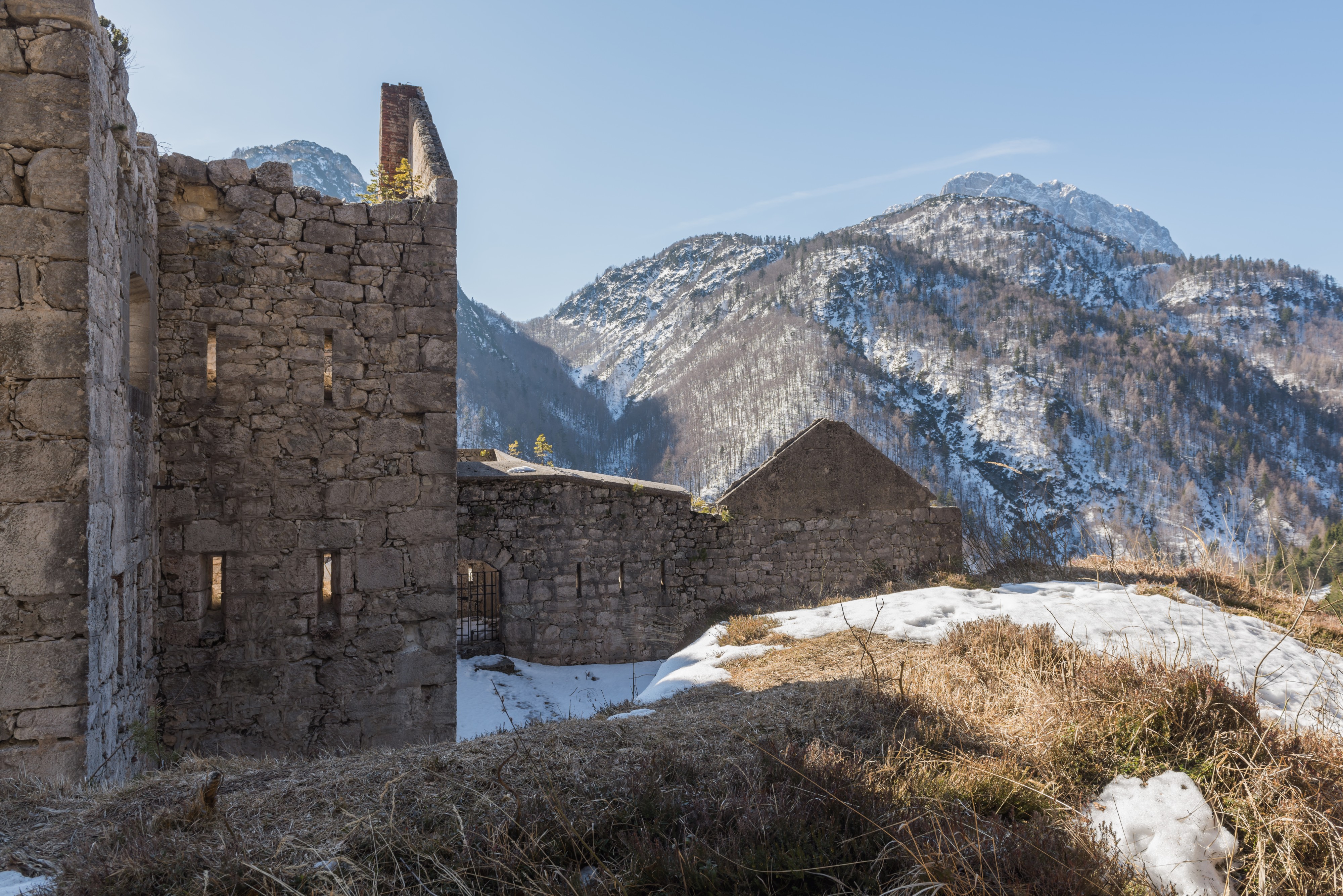 Bovec Strmec na Predelu Fort Hermann 10032015 0557