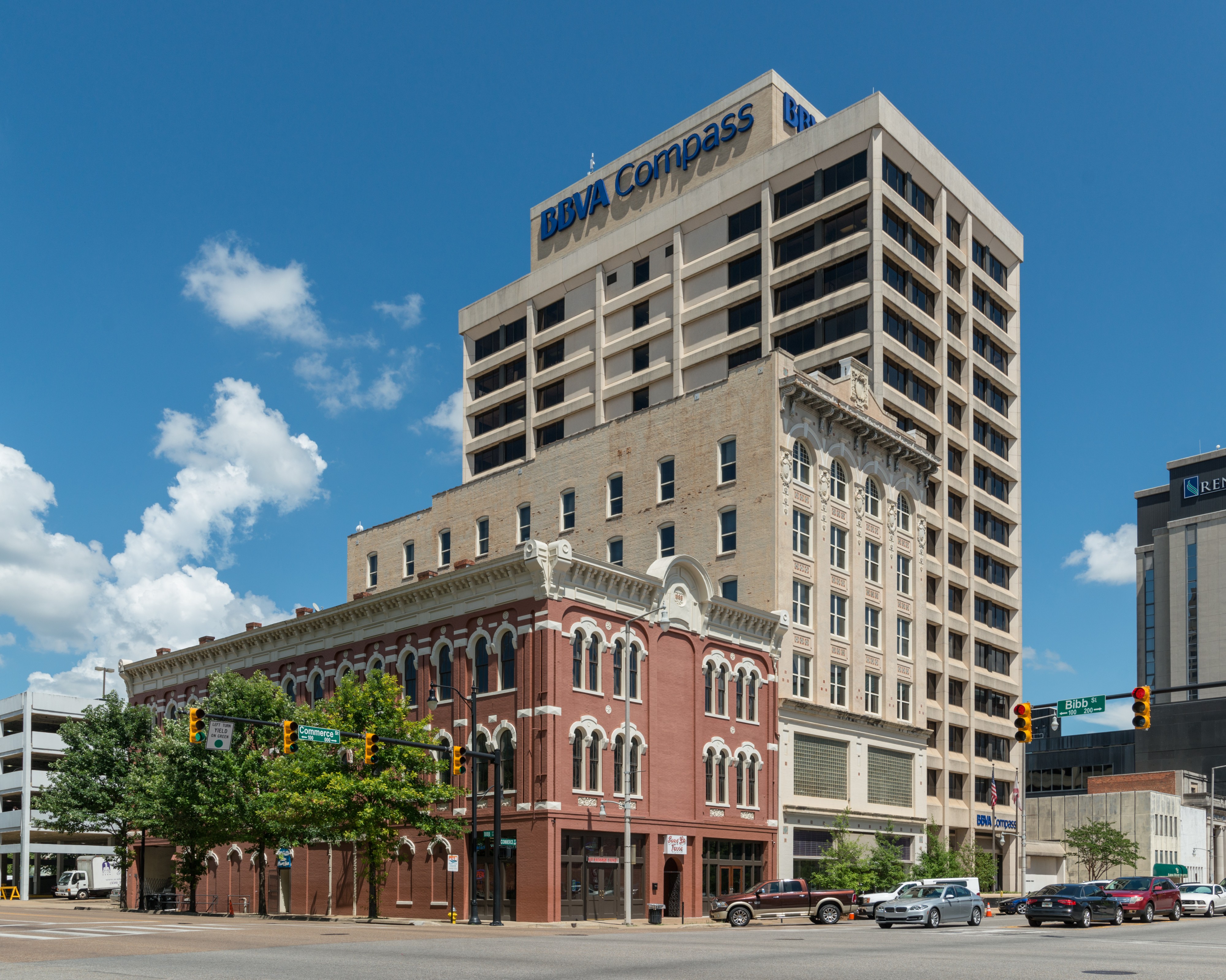 Buildings at Commerce St, Montgomery 20160713 1