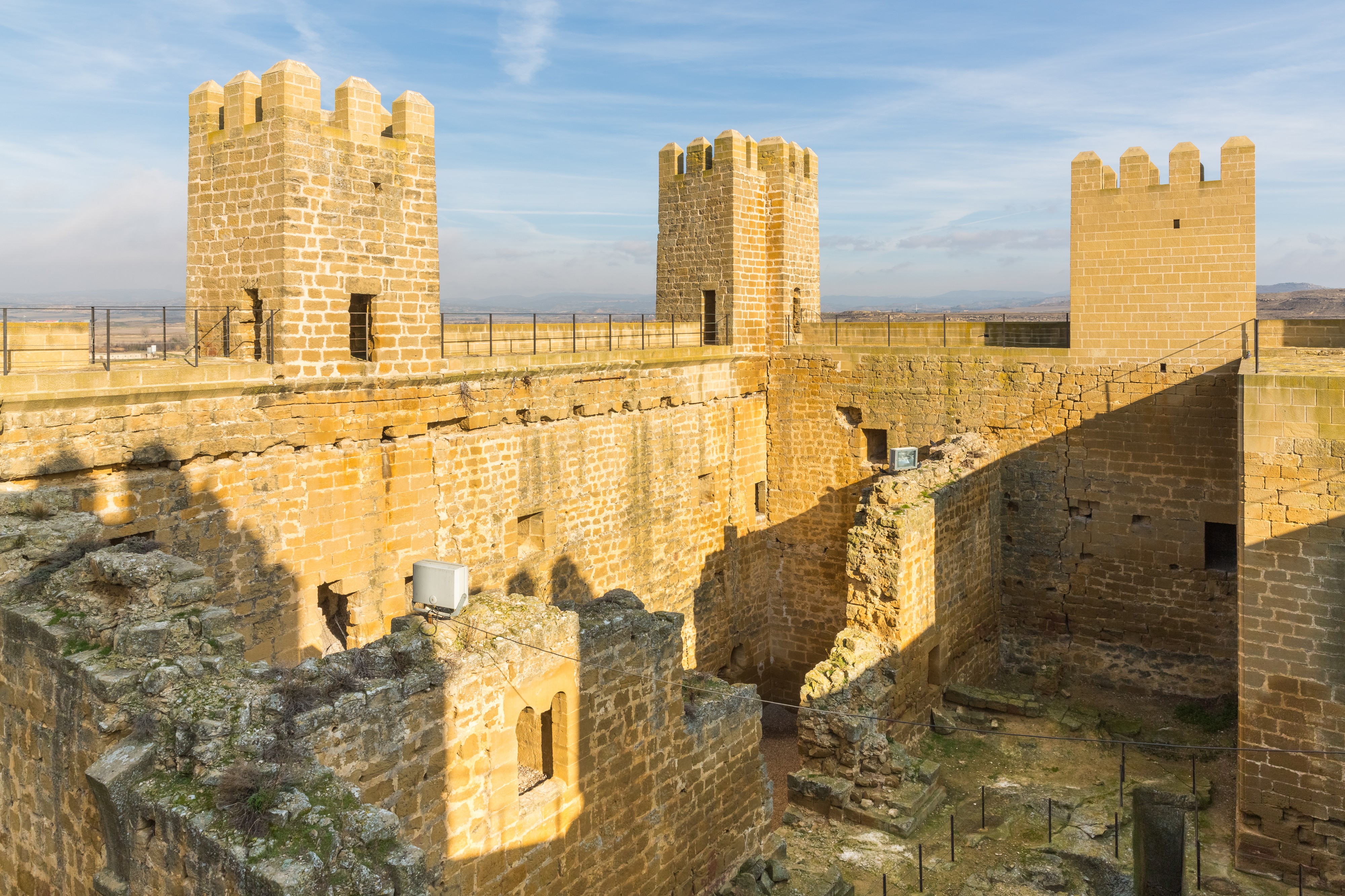 Castillo de Sádaba, Huesca, España, 2015-01-06, DD 06