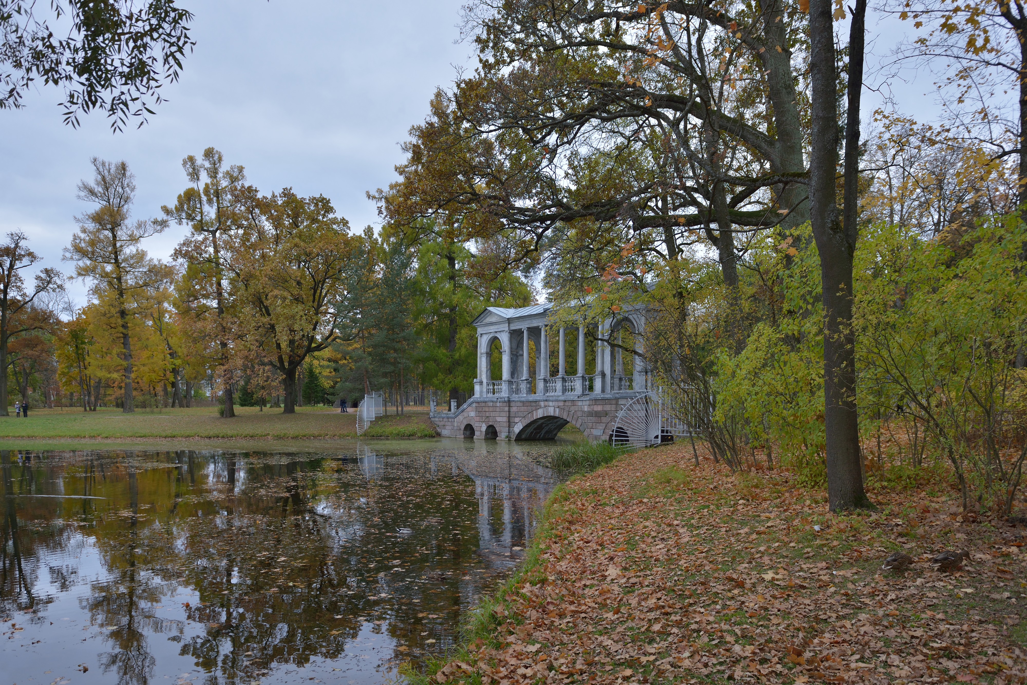 Catherine Palace near Saint Petersburg Palladian bridge