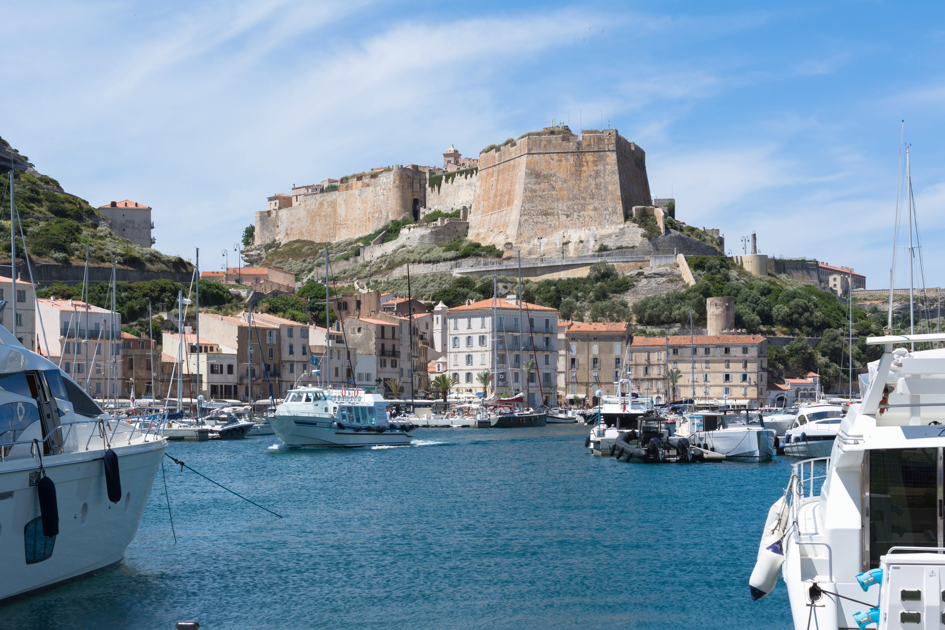 Corsica Lucciana Bonifacio citadelle port de plaisance