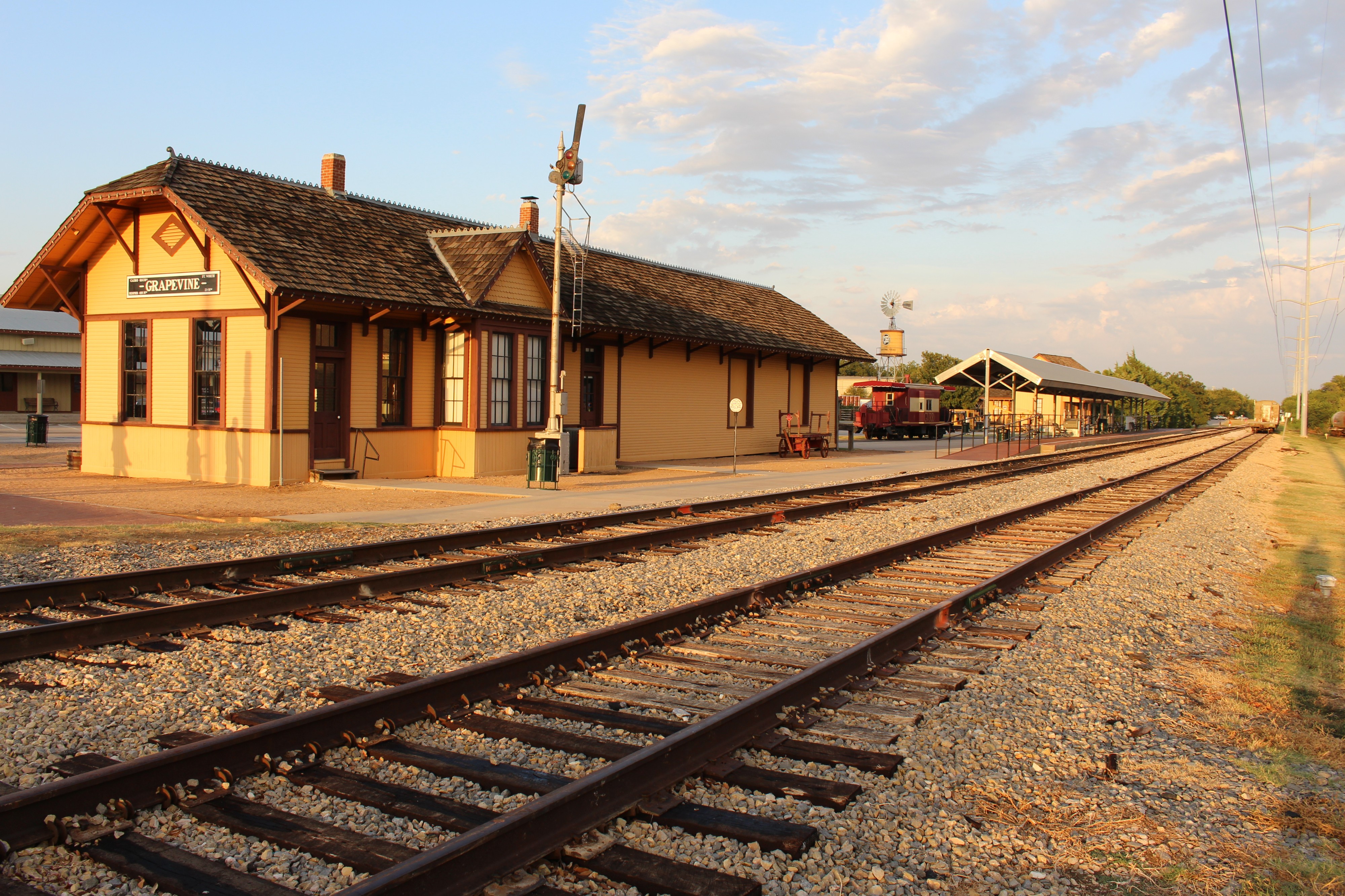 Cotton Belt Railroad Industrial Historic District in Grapevine,TX
