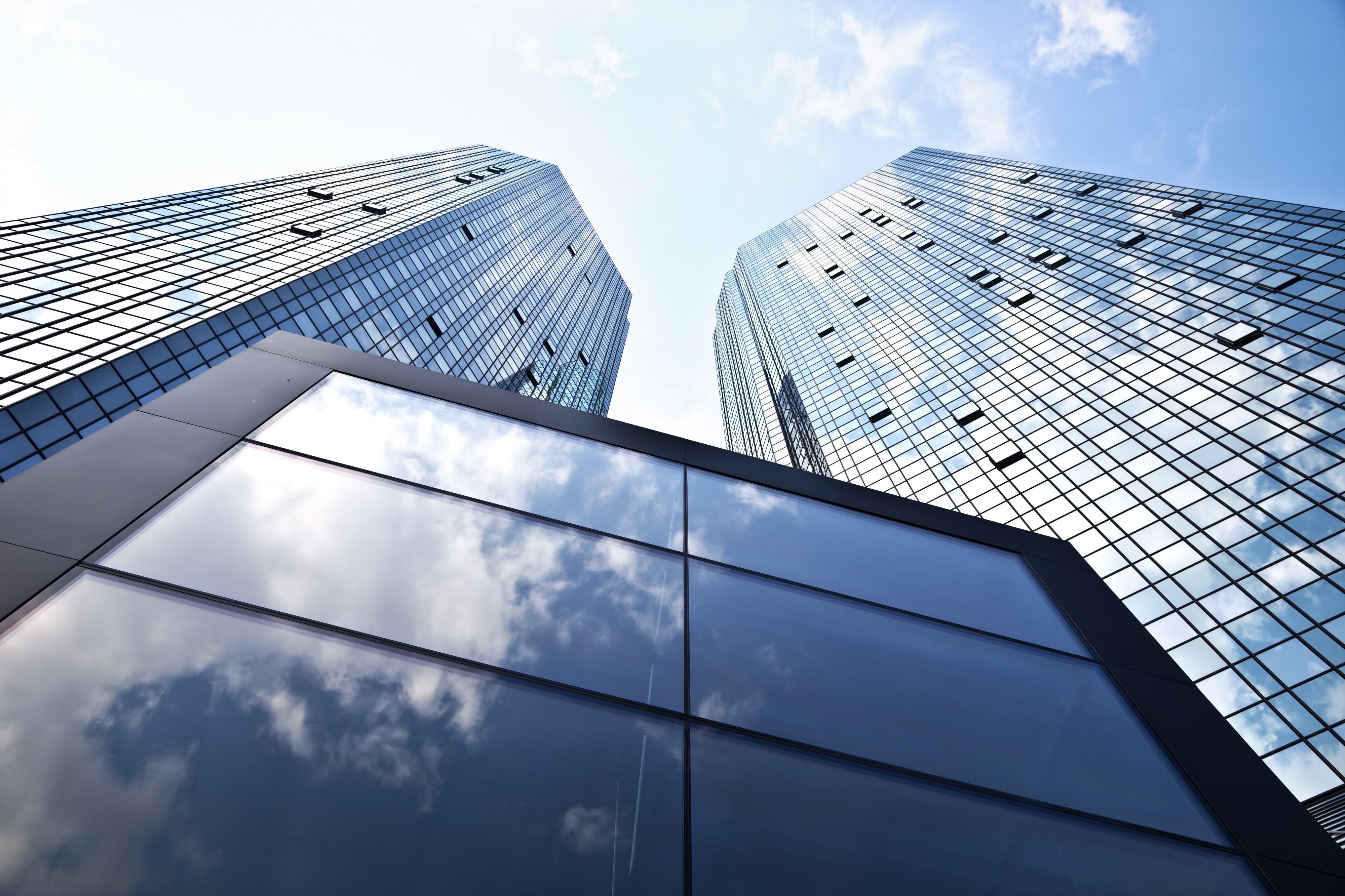 Deutsche Bank neue Fassade