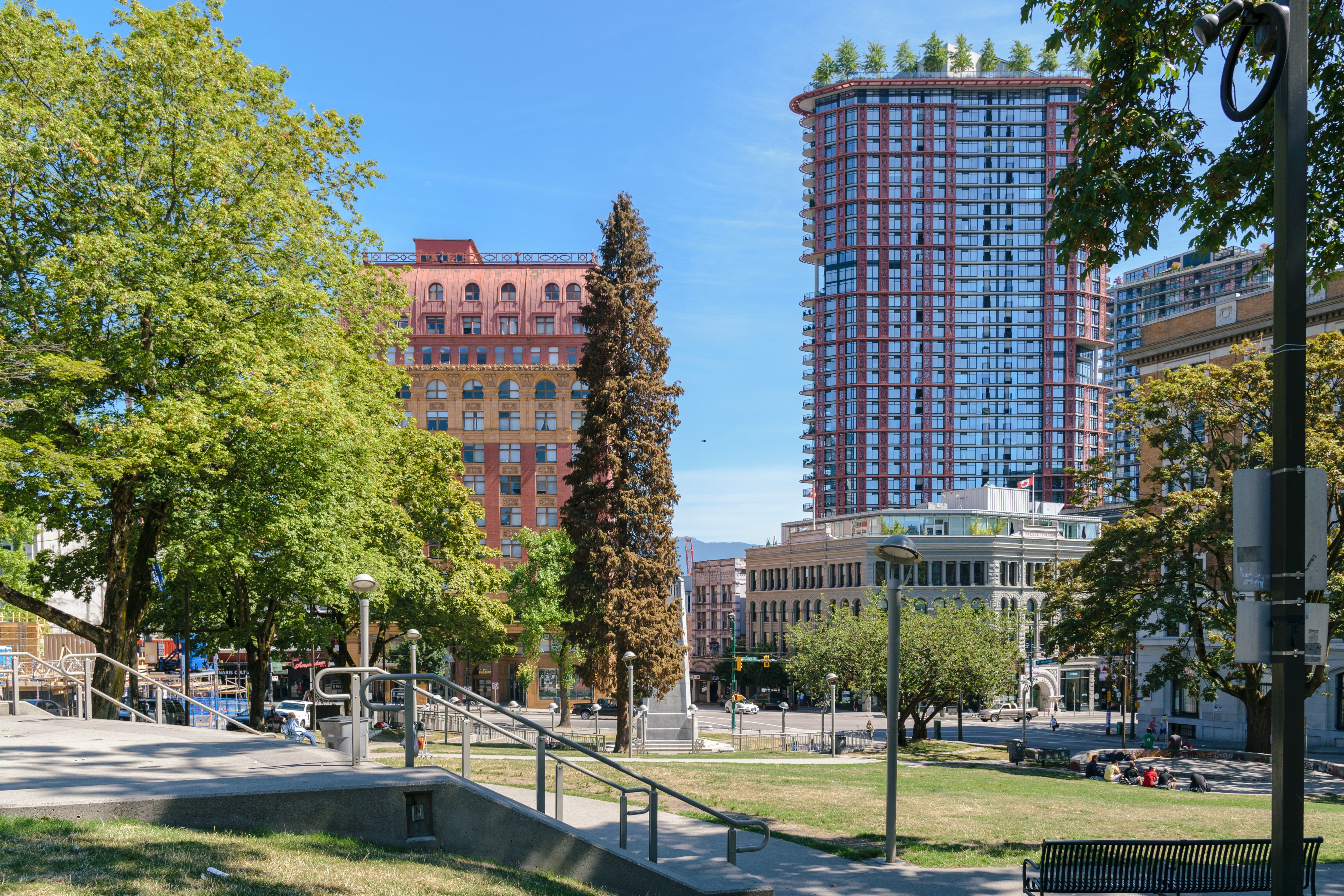 Dominion and Woodwards Buildings Vancouver