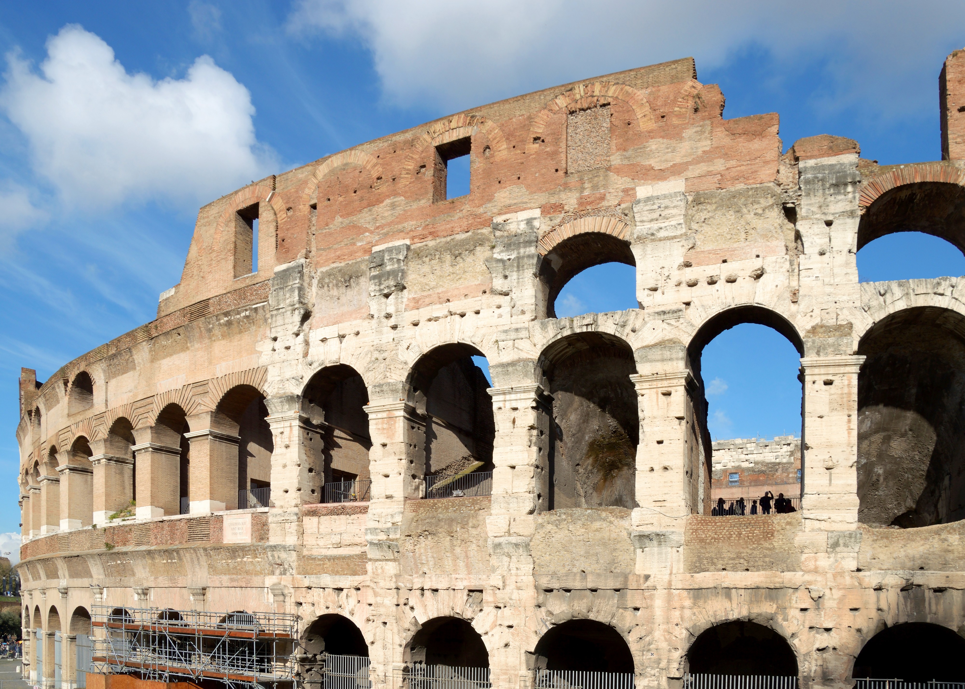 Doors of Colosseum (new and old)