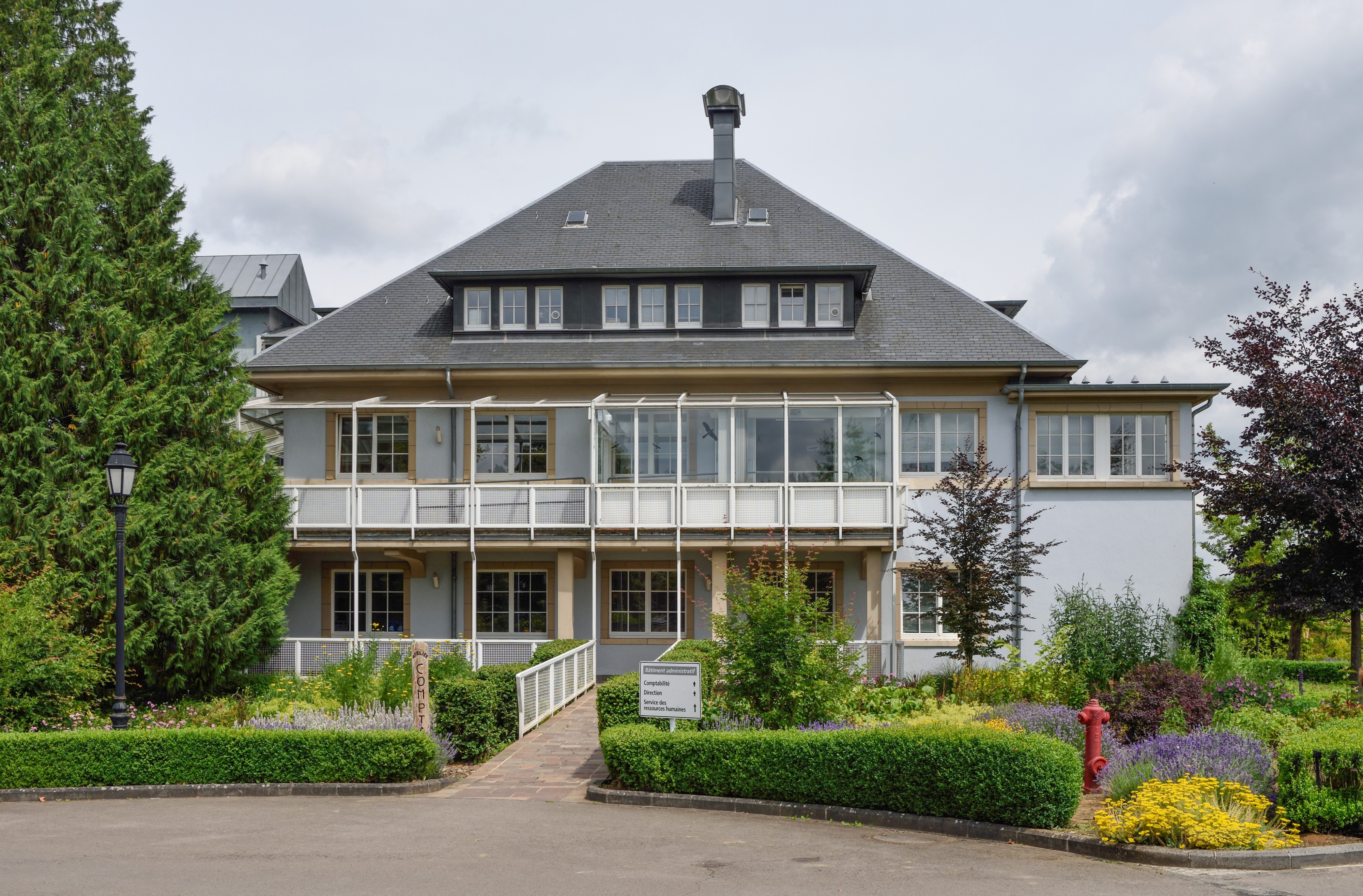 Dudelange Kräizbierg bâtiment administratif 2016