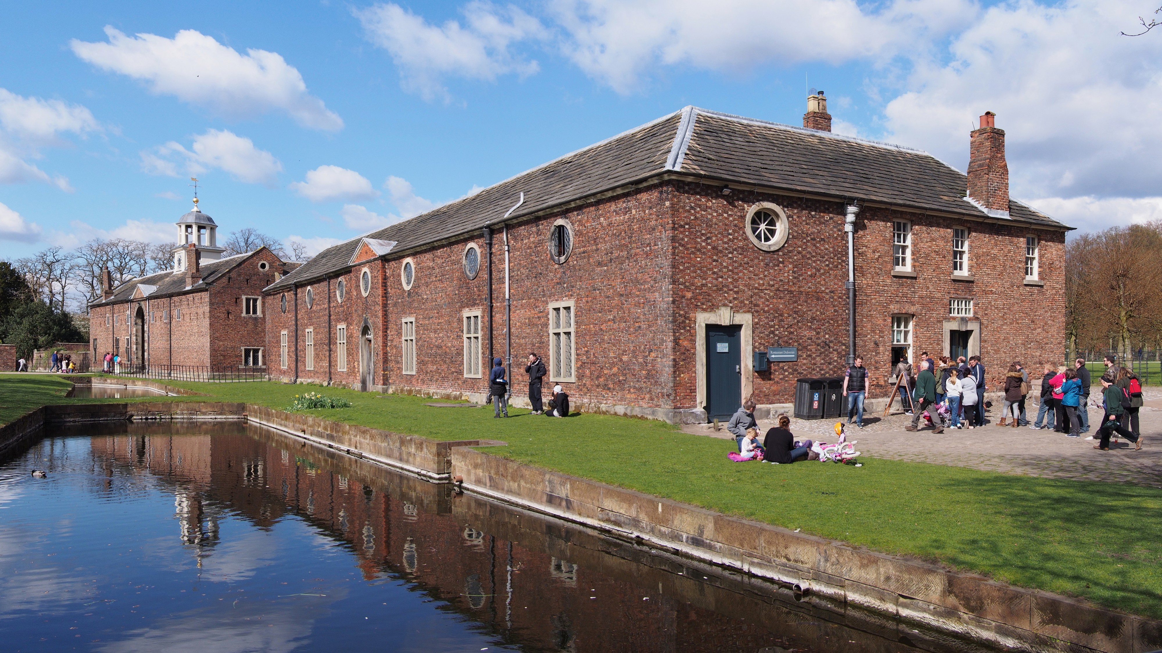 Dunham Massey stables and carriage hall
