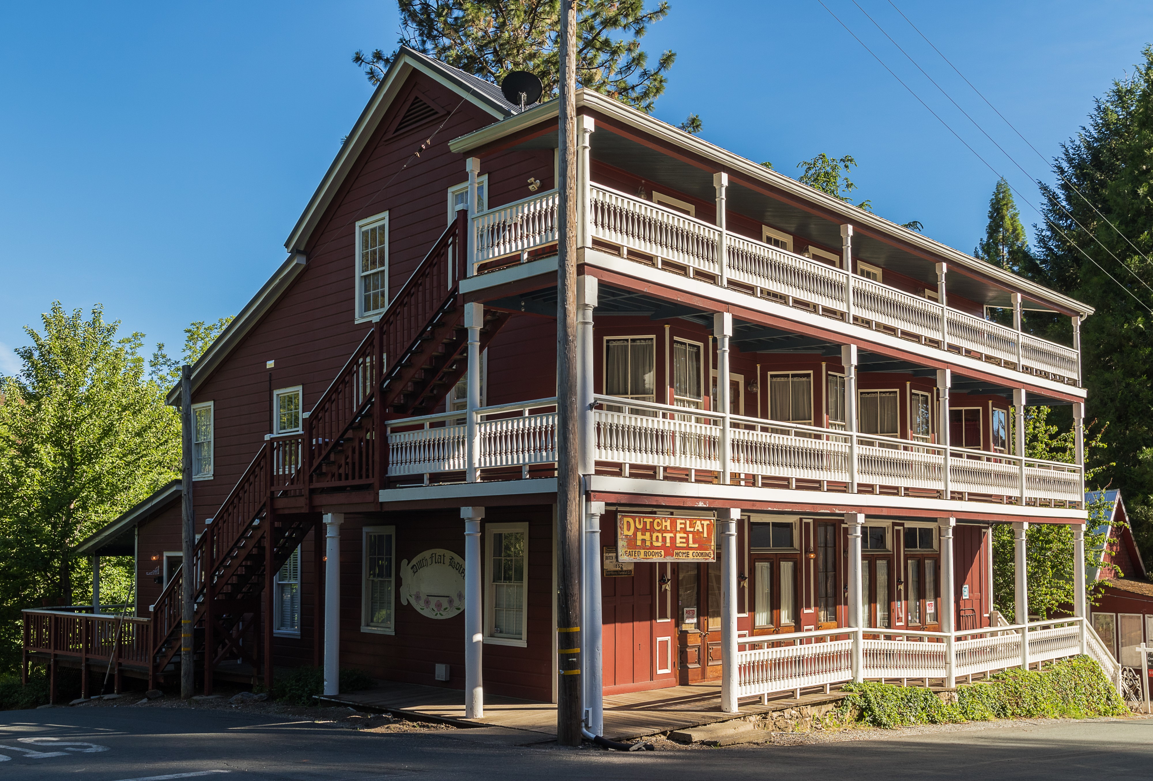 Dutch Flat Hotel, Placer County