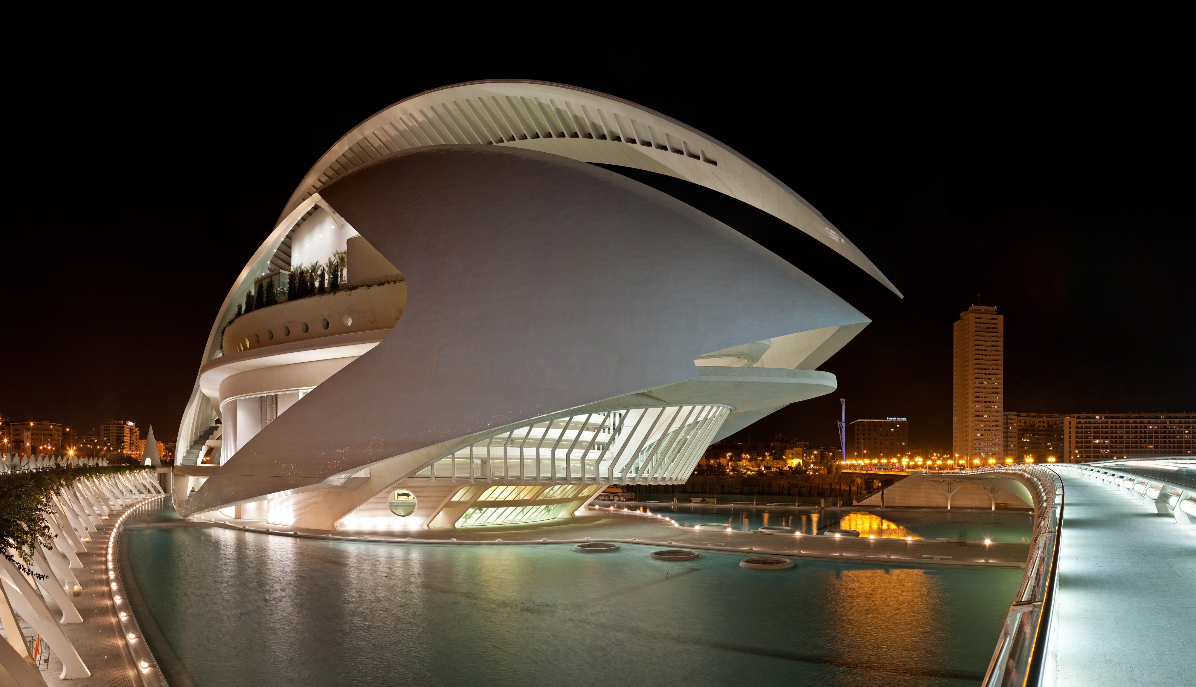 El Palau de les Arts Reina Sofía, Valencia - Jan 2007