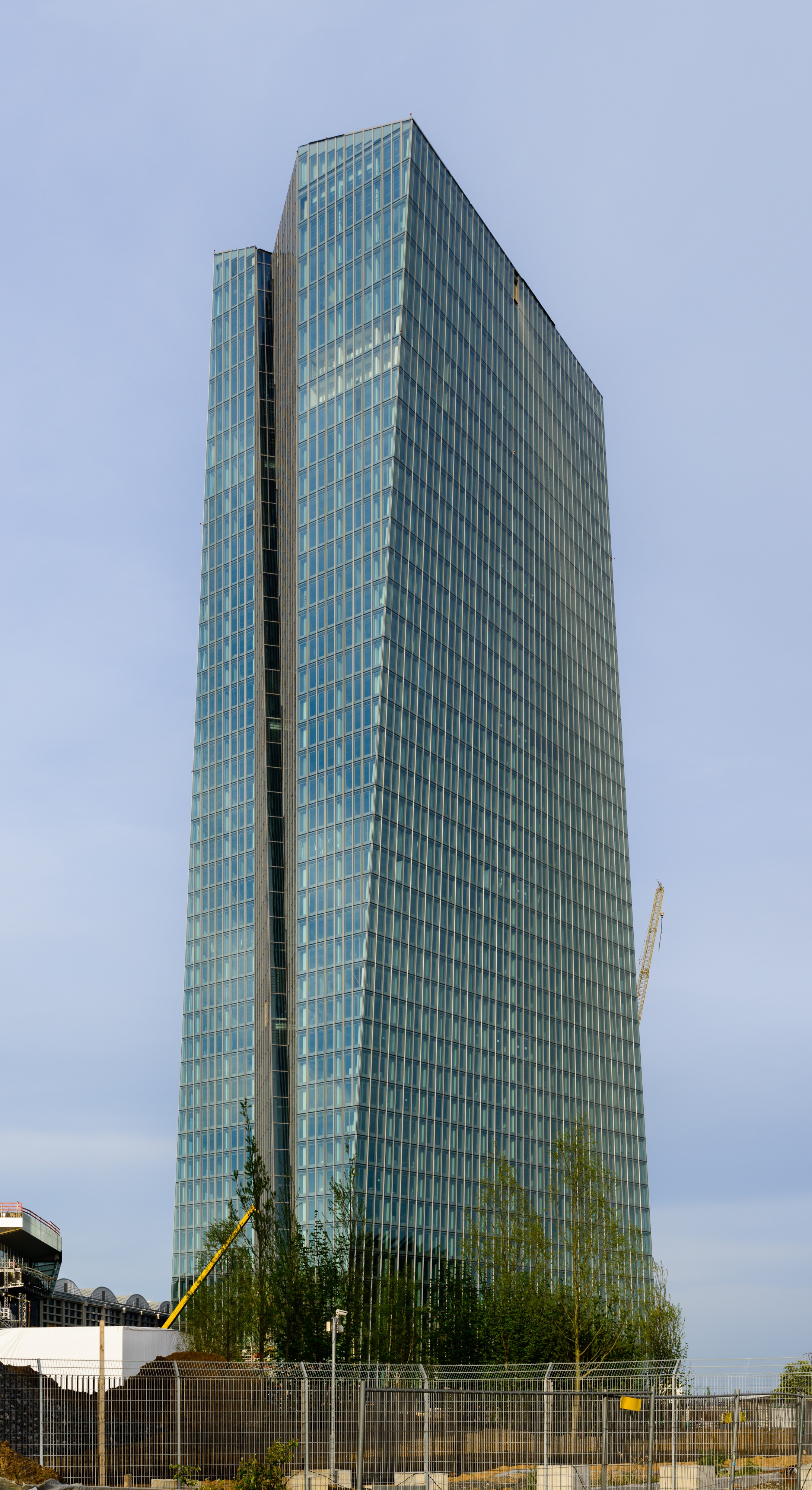 European Central Bank - building under construction - Frankfurt - Germany - 11