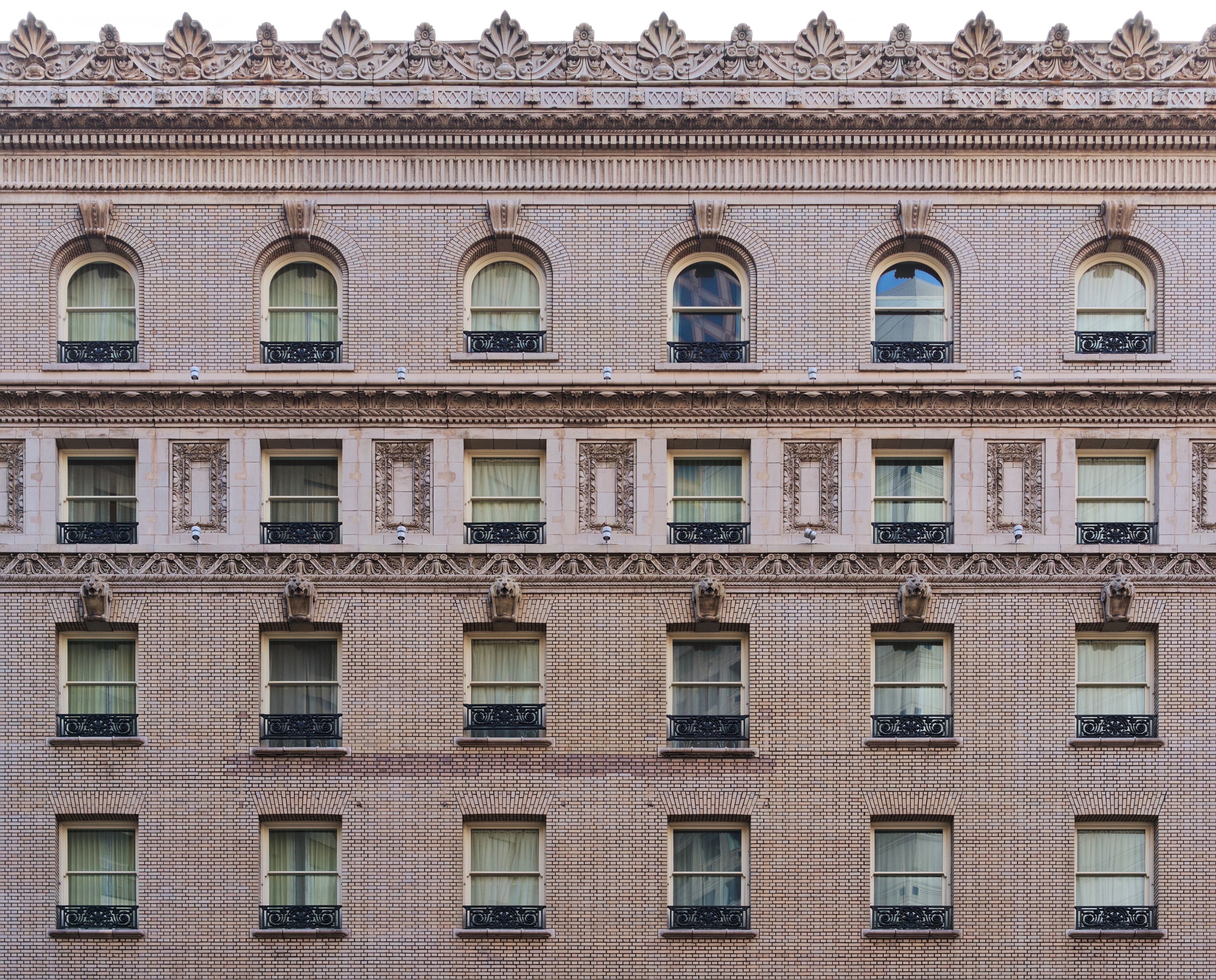 Facade of the Palace Hotel, San Francisco