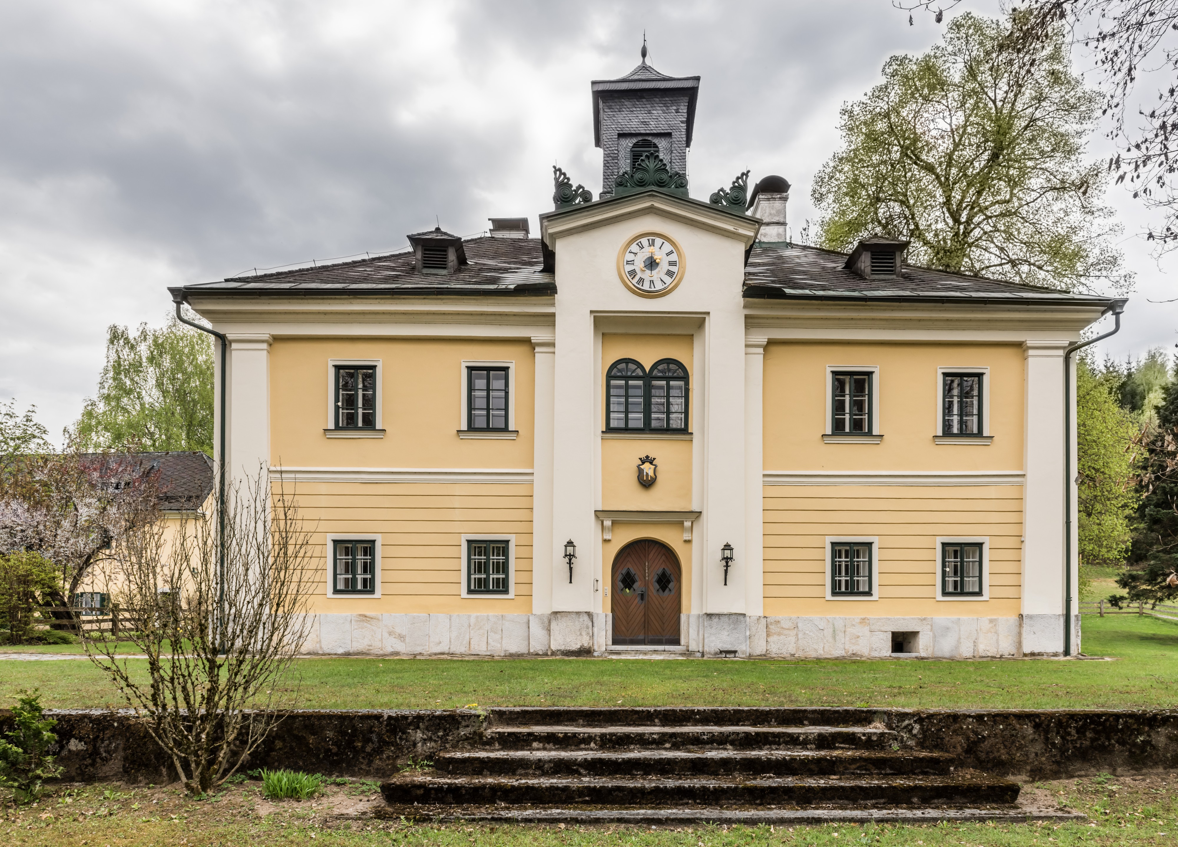 Feldkirchen Dietrichstein 1 Schloss Nord-Ansicht 13042017 7497