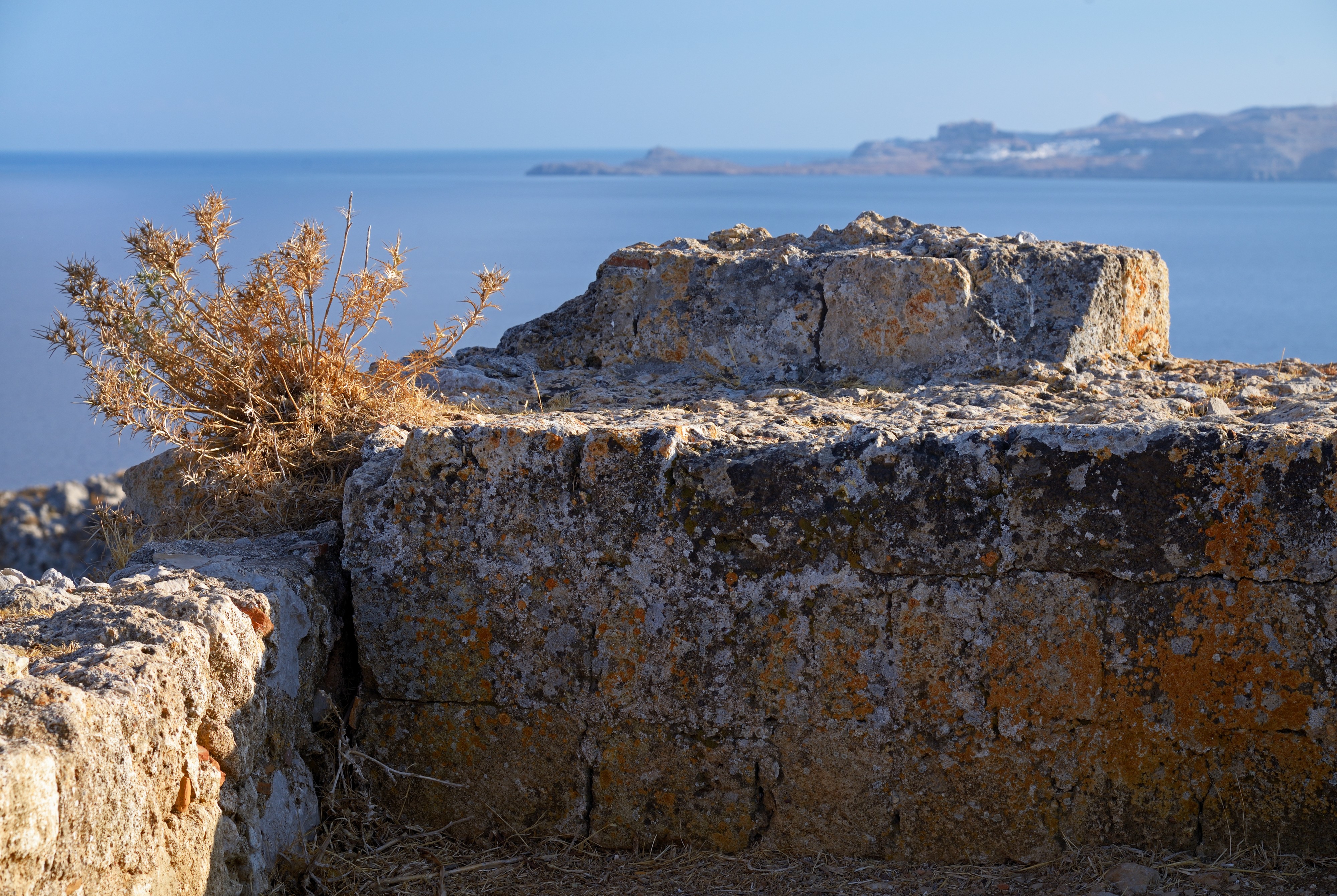 Feraklos Castle Haraki Rhodes SW