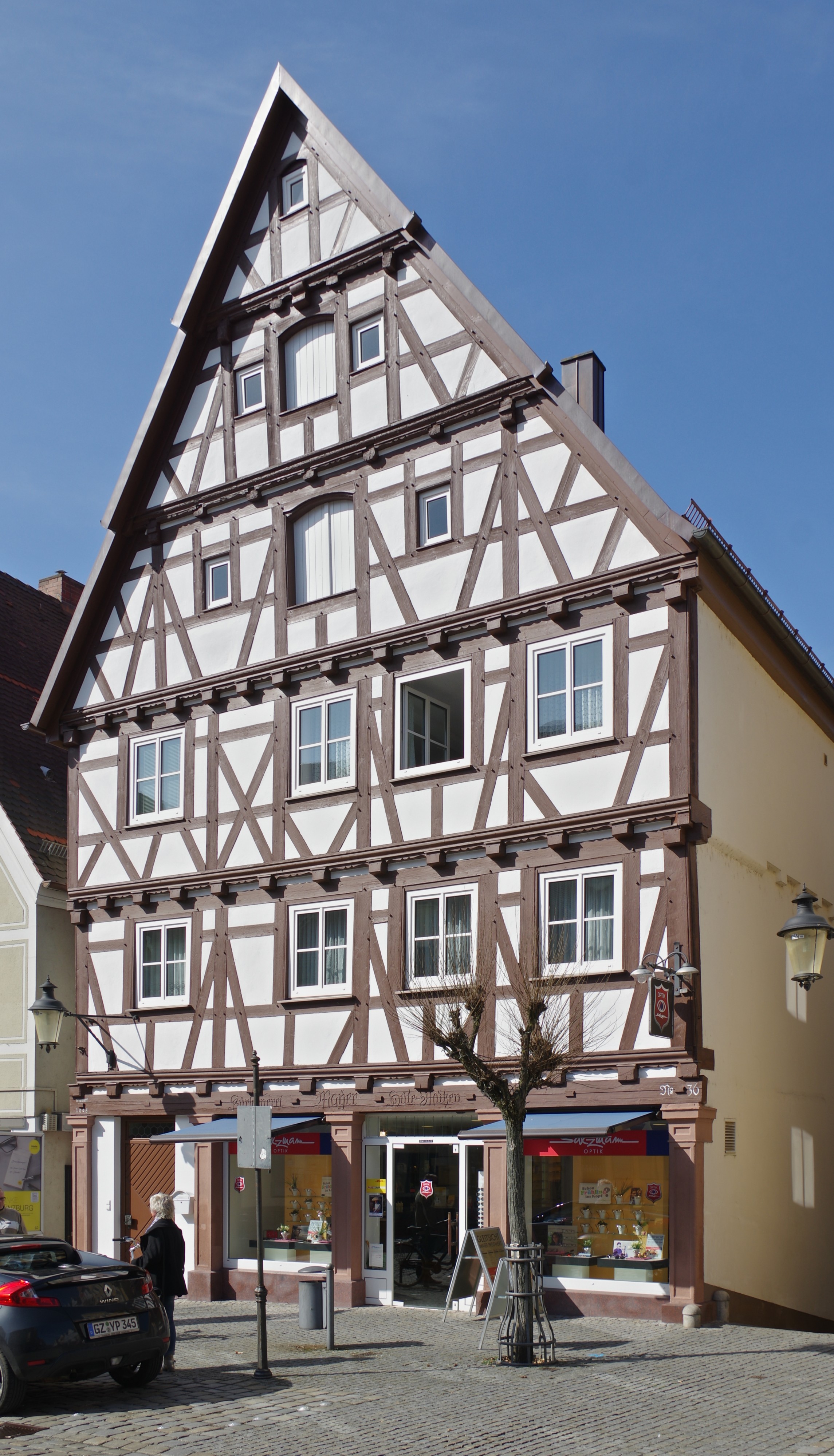 Günzburg Marktplatz 36 BW 2017-03-13 14-02-35