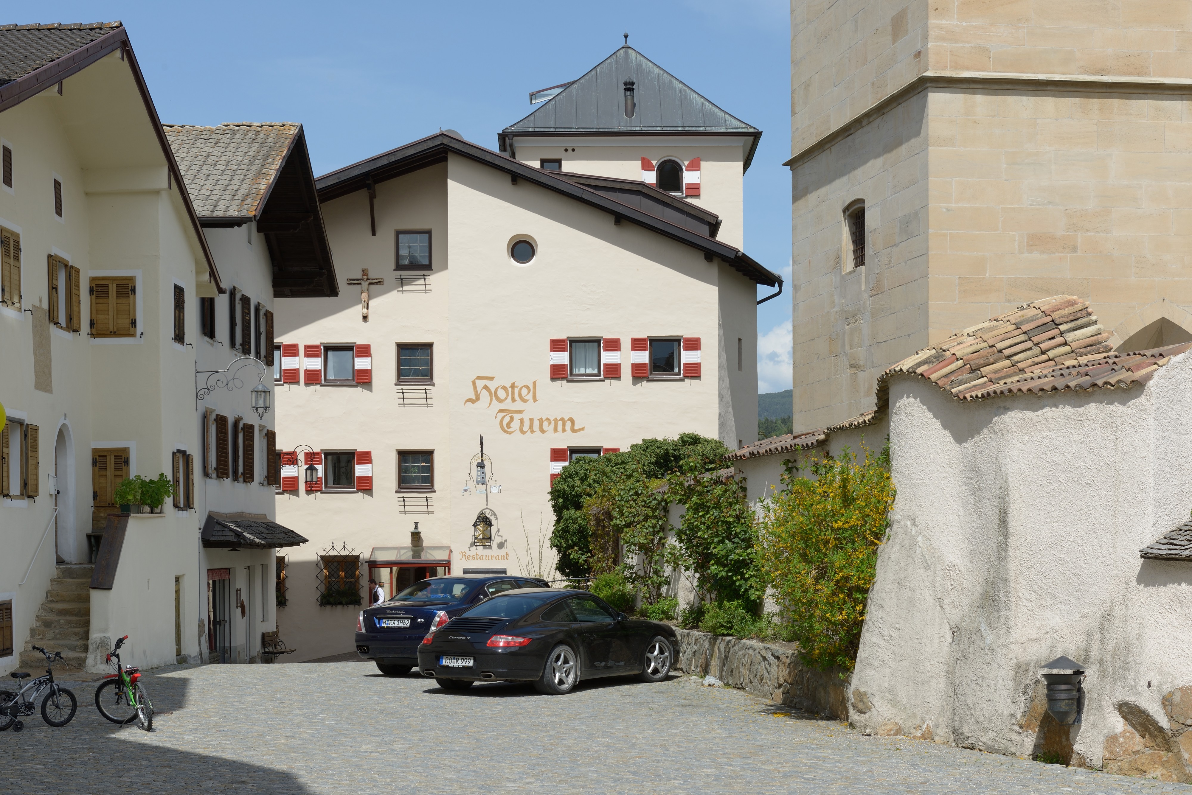Gasthof Turm (Völs am Schlern) Südseite