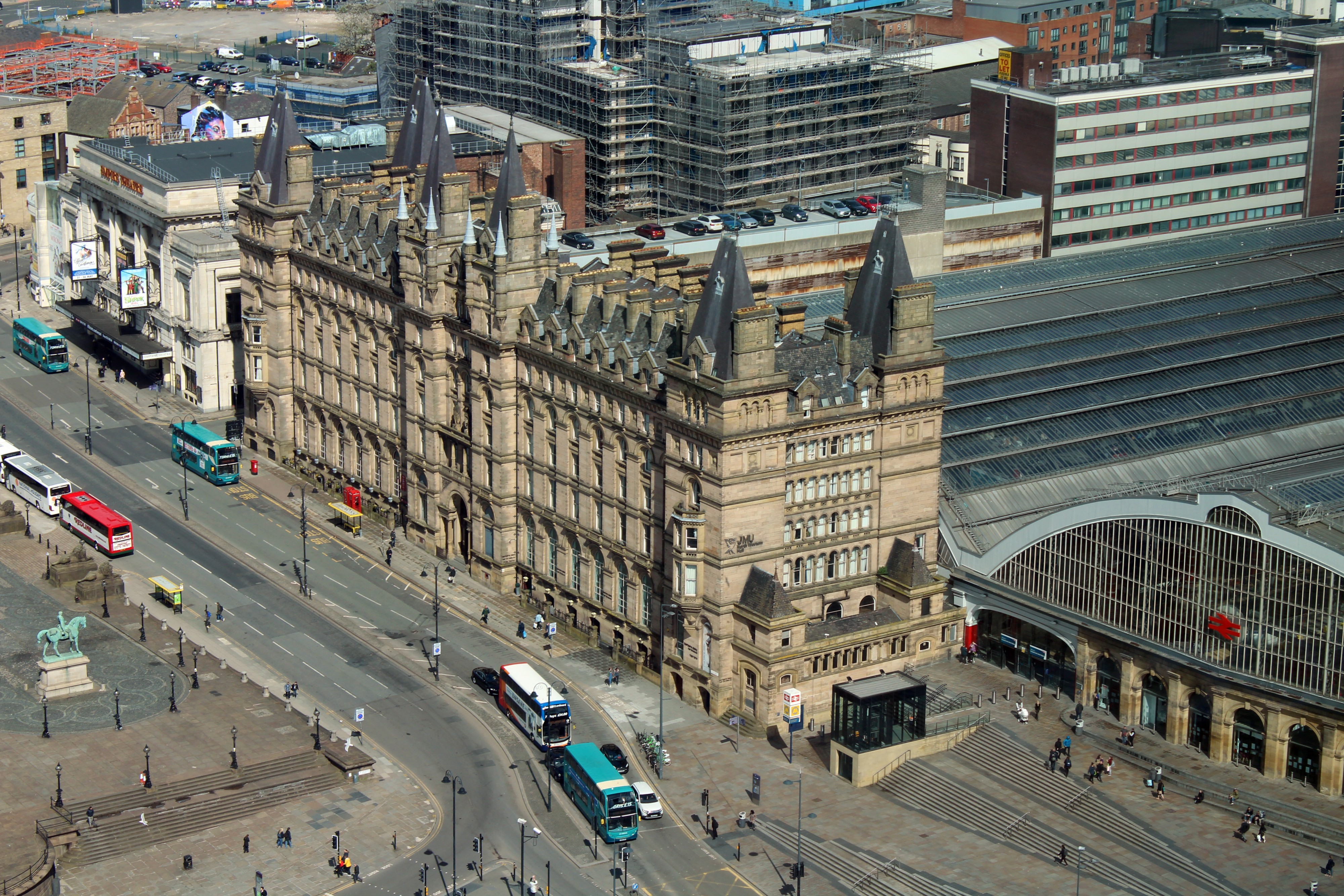 Great North Western Hotel from St John's Beacon