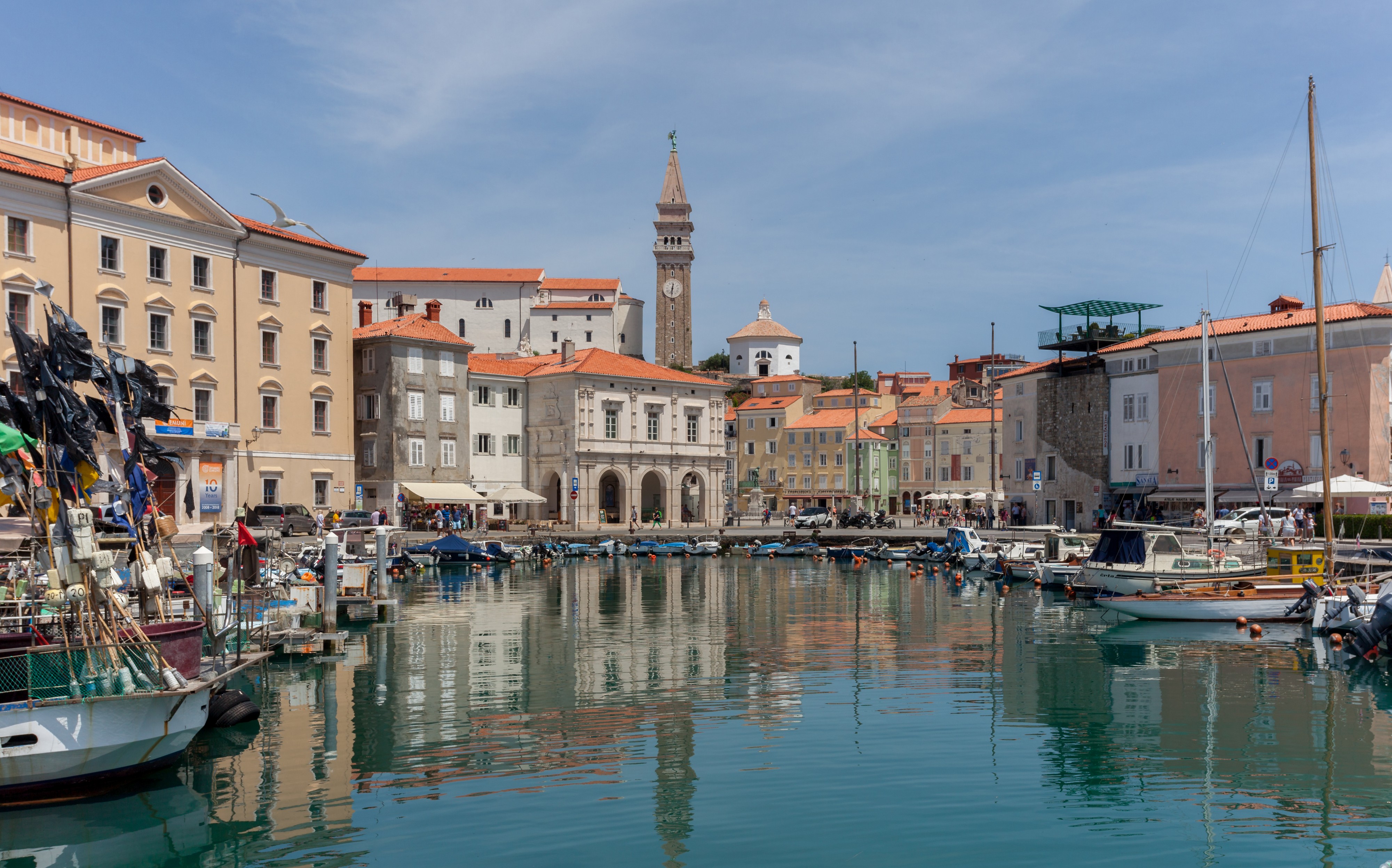 Hafen in Piran