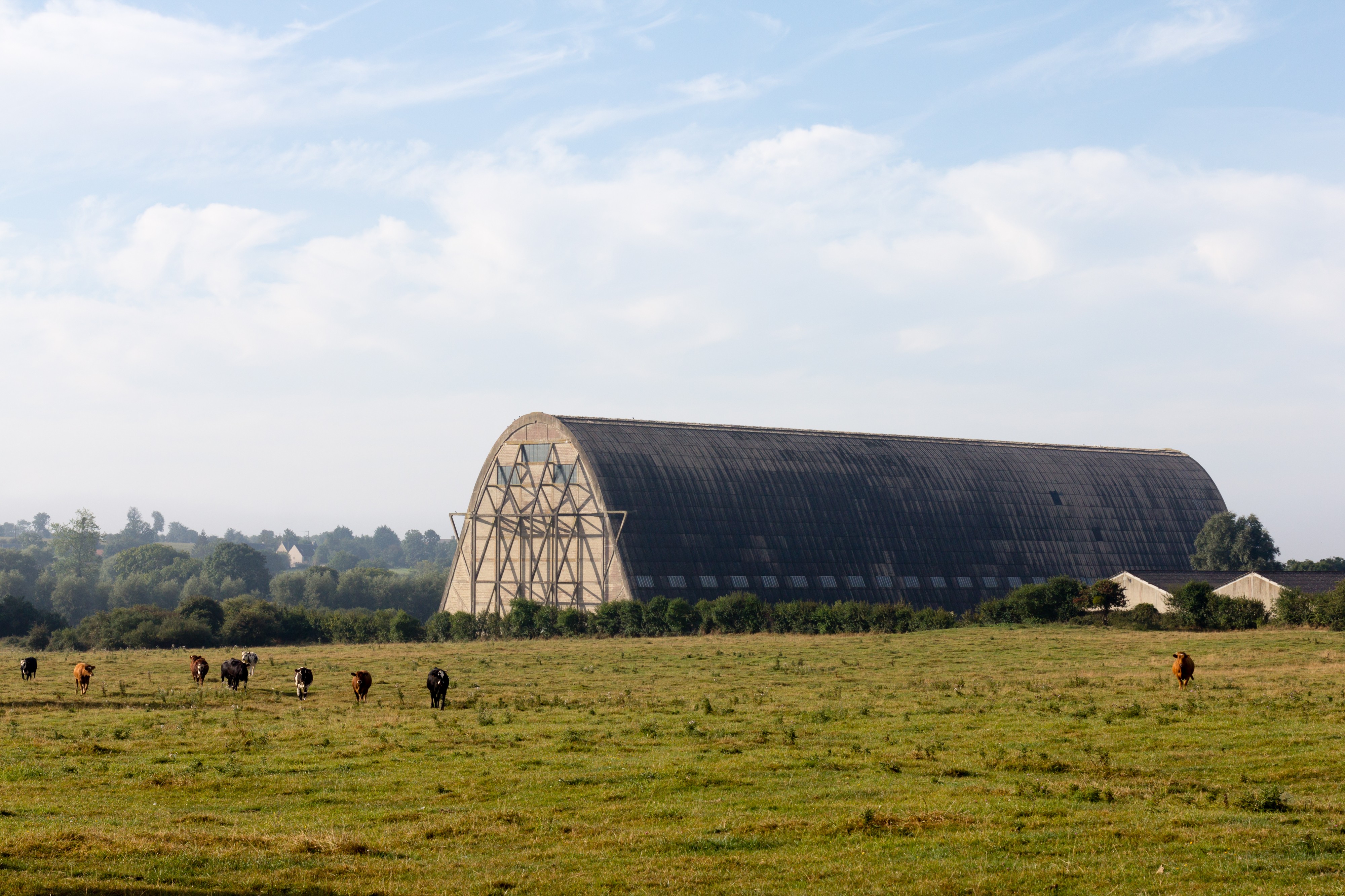 Hangar à dirigeables d'Écausseville, France