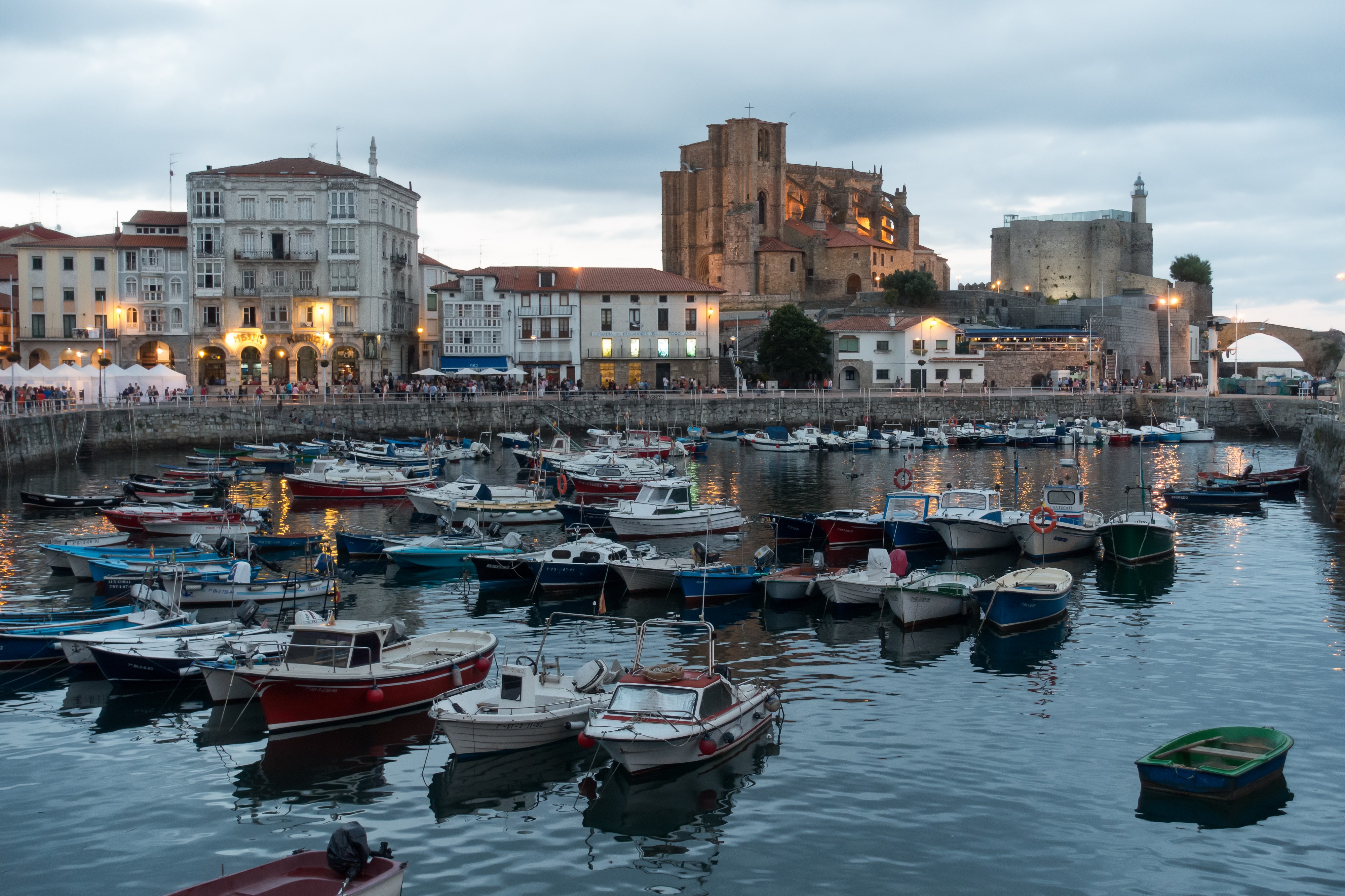 Harbour of Castro Urdiales