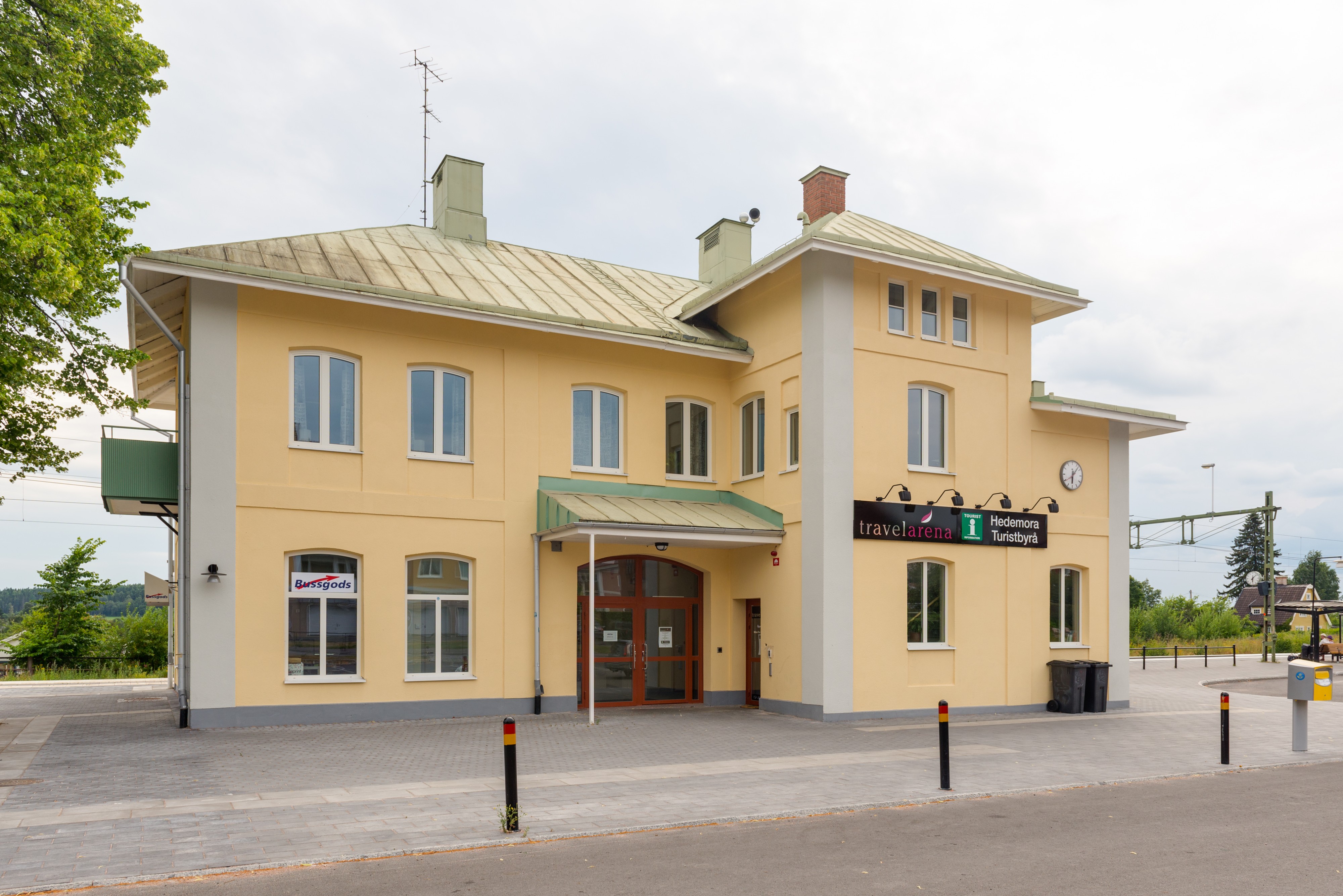 Hedemora järnvägsstation juli 2013