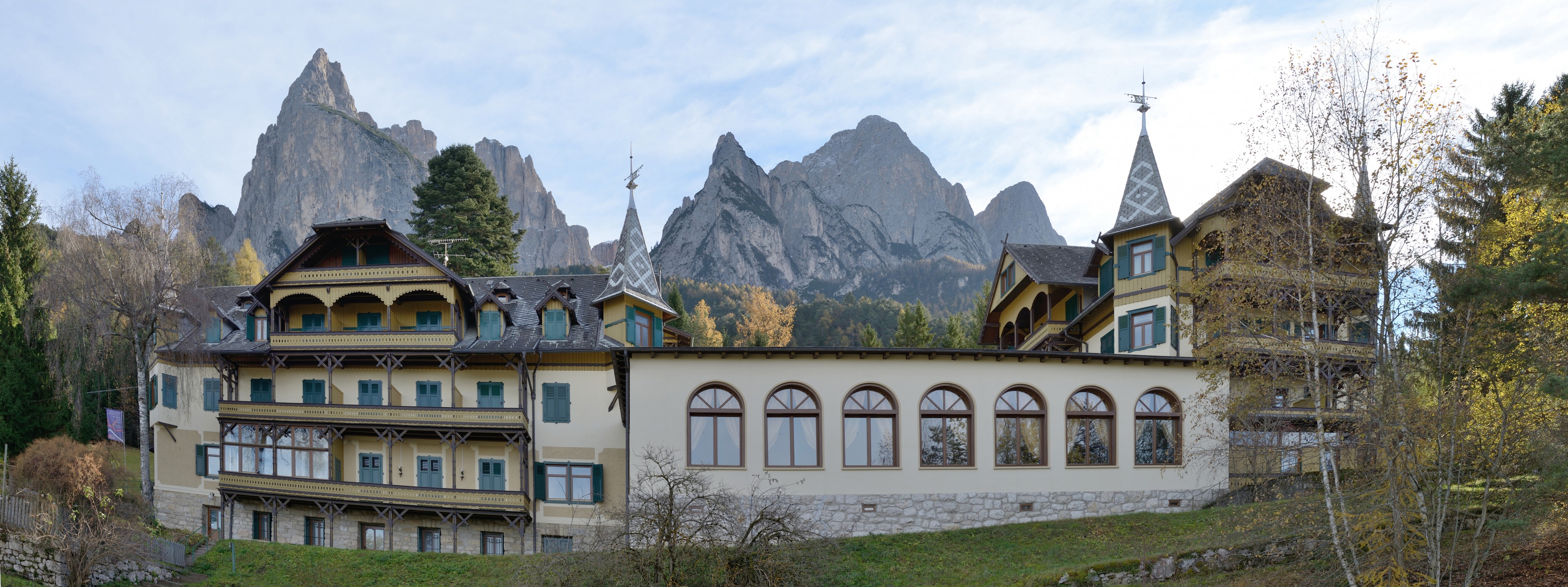 Hotel Salegg in Seis north face
