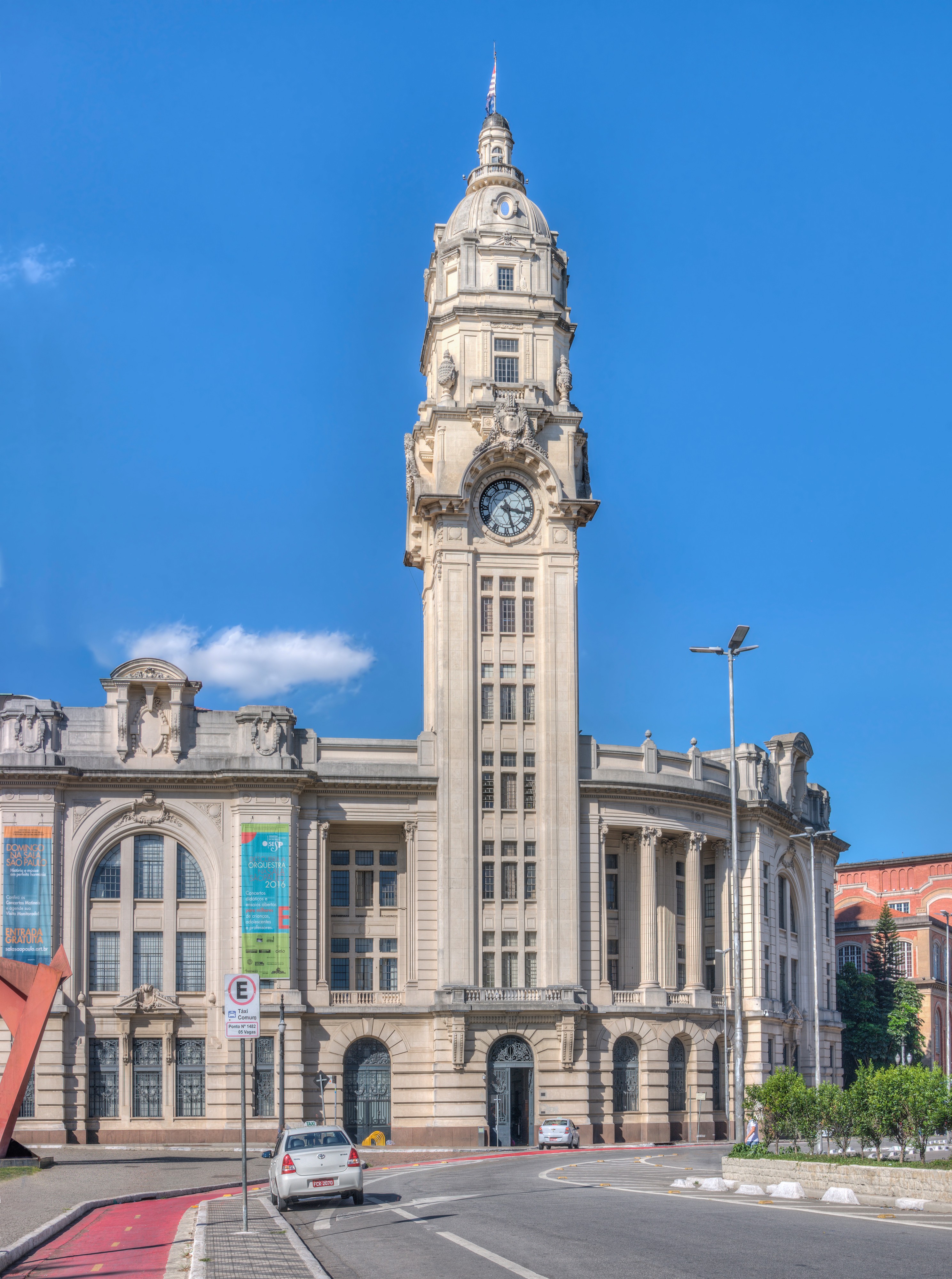 Júlio Prestes Station in São Paulo, Brazil