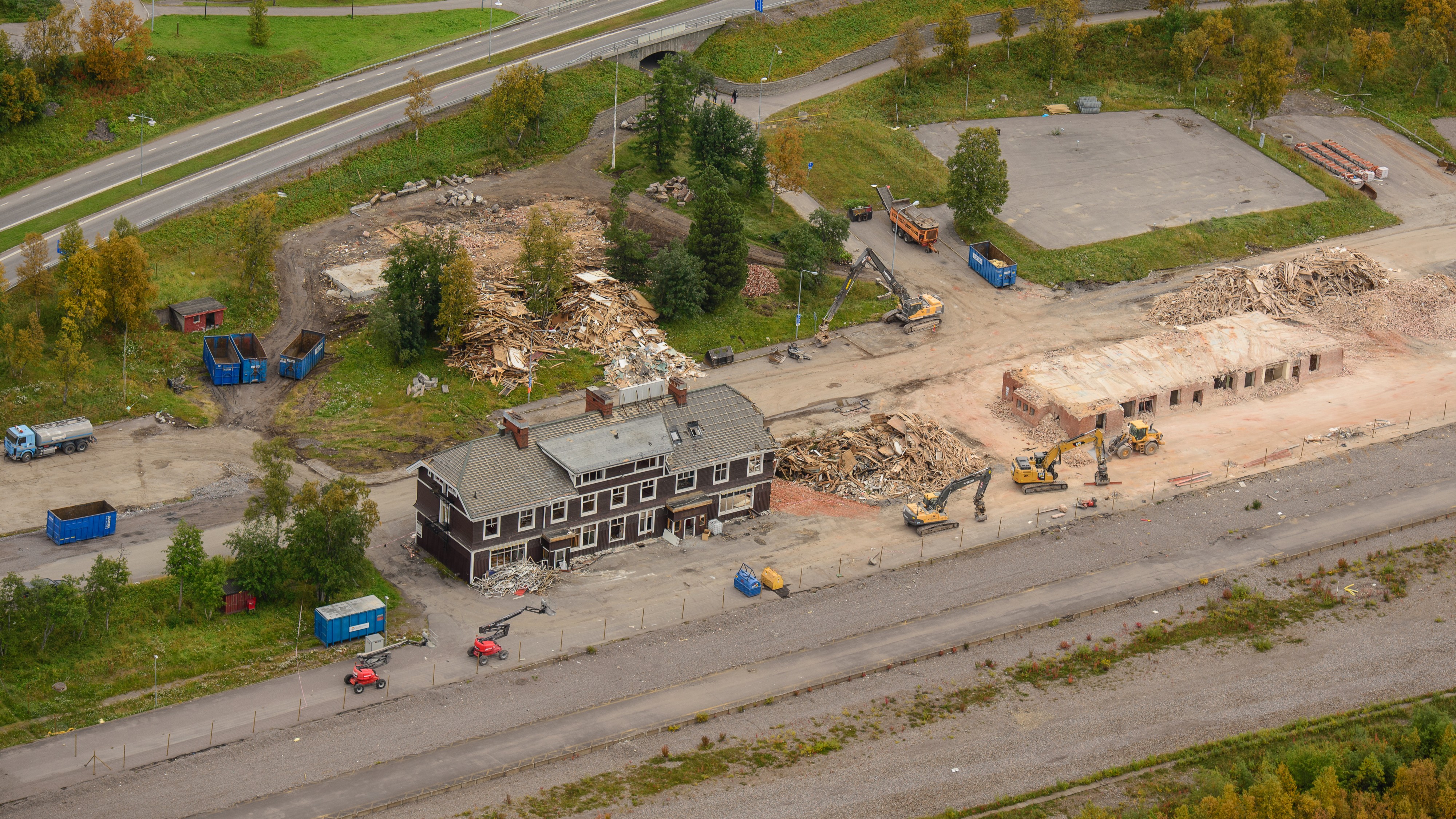 Kiruna station August 2017