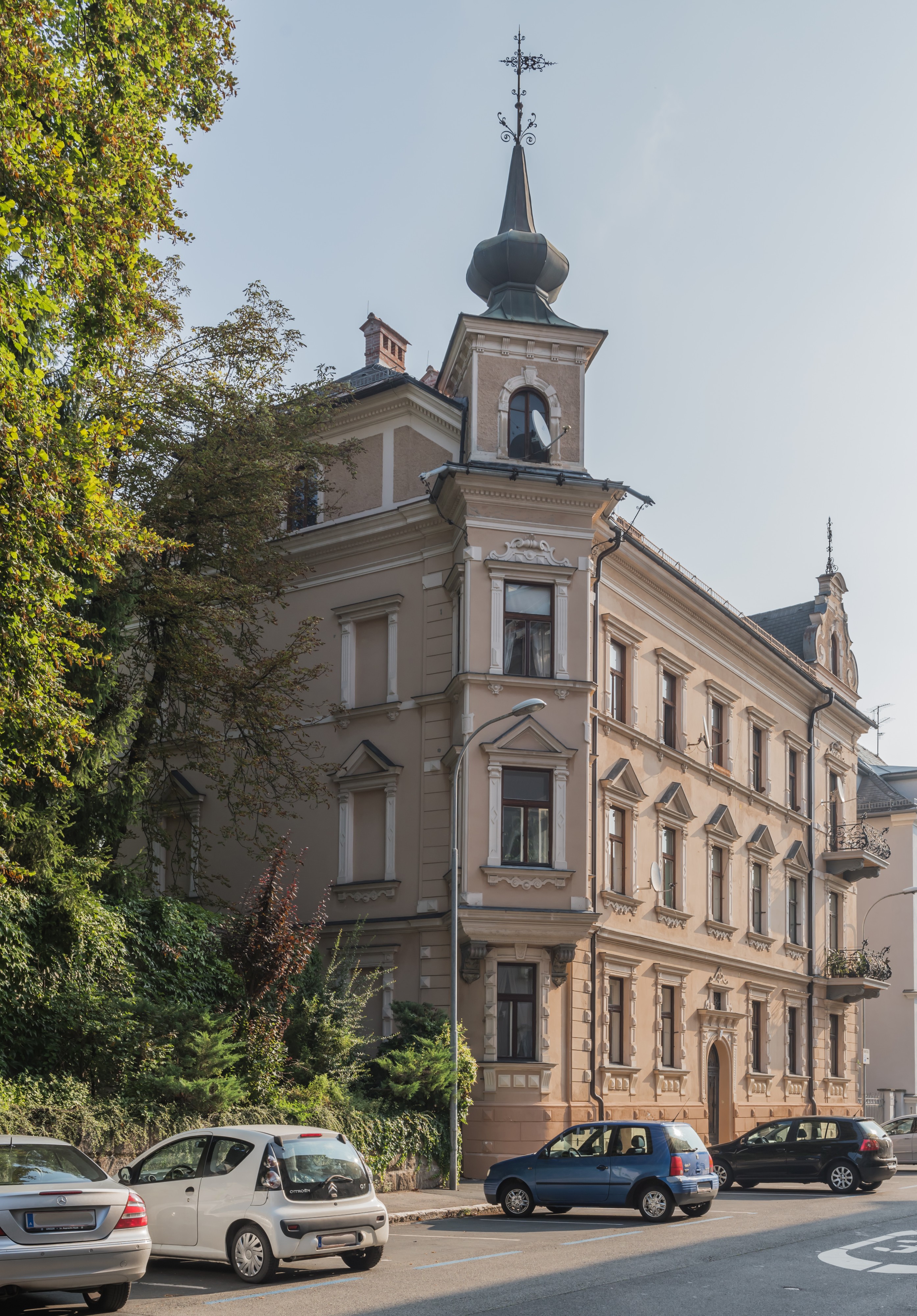 Klagenfurt Sariastrasse 3 Buergerhaus Sterbehaus von Jakob Wald 28082016 3876