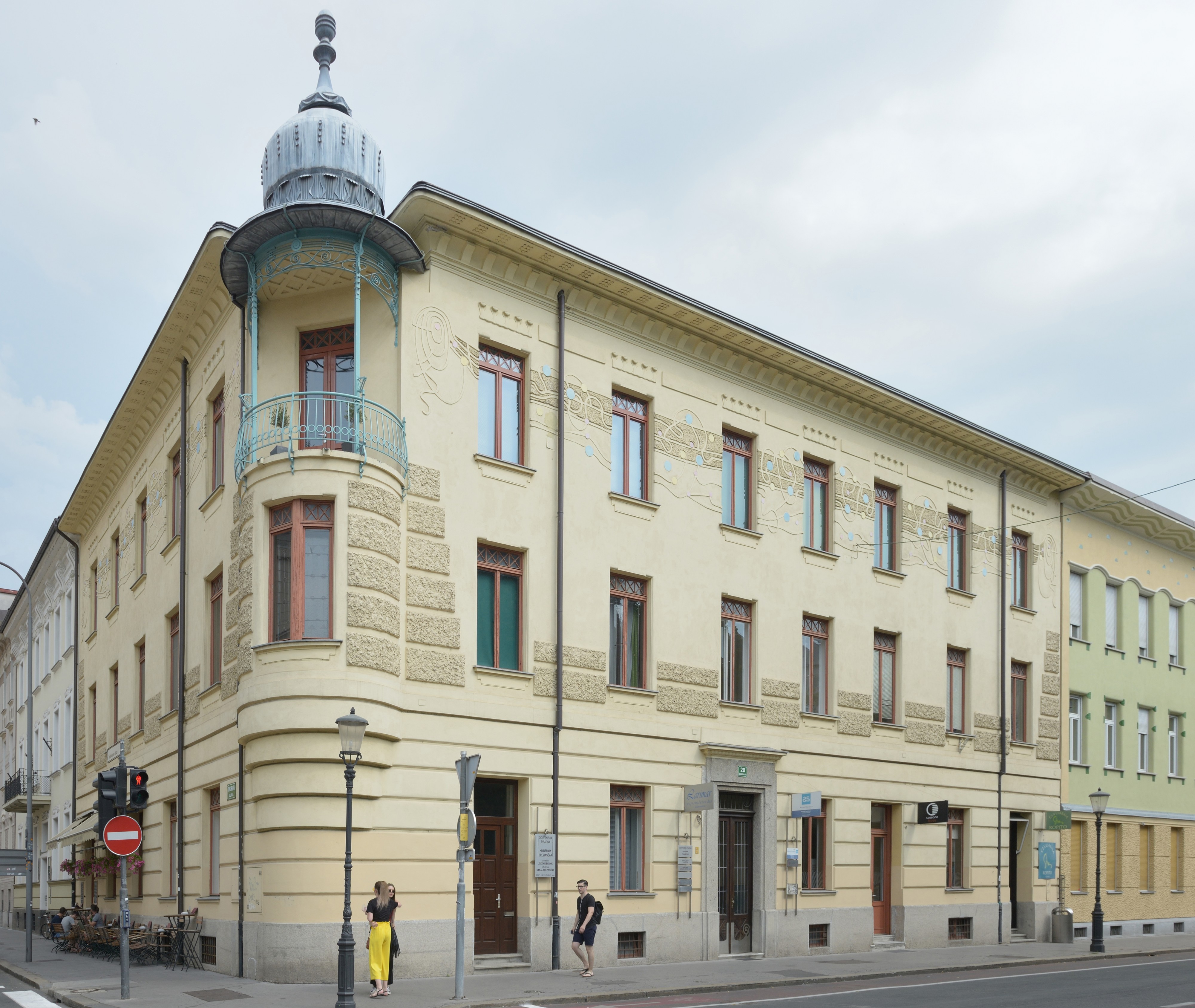 Ljubljana house on Miklosiceva street 20