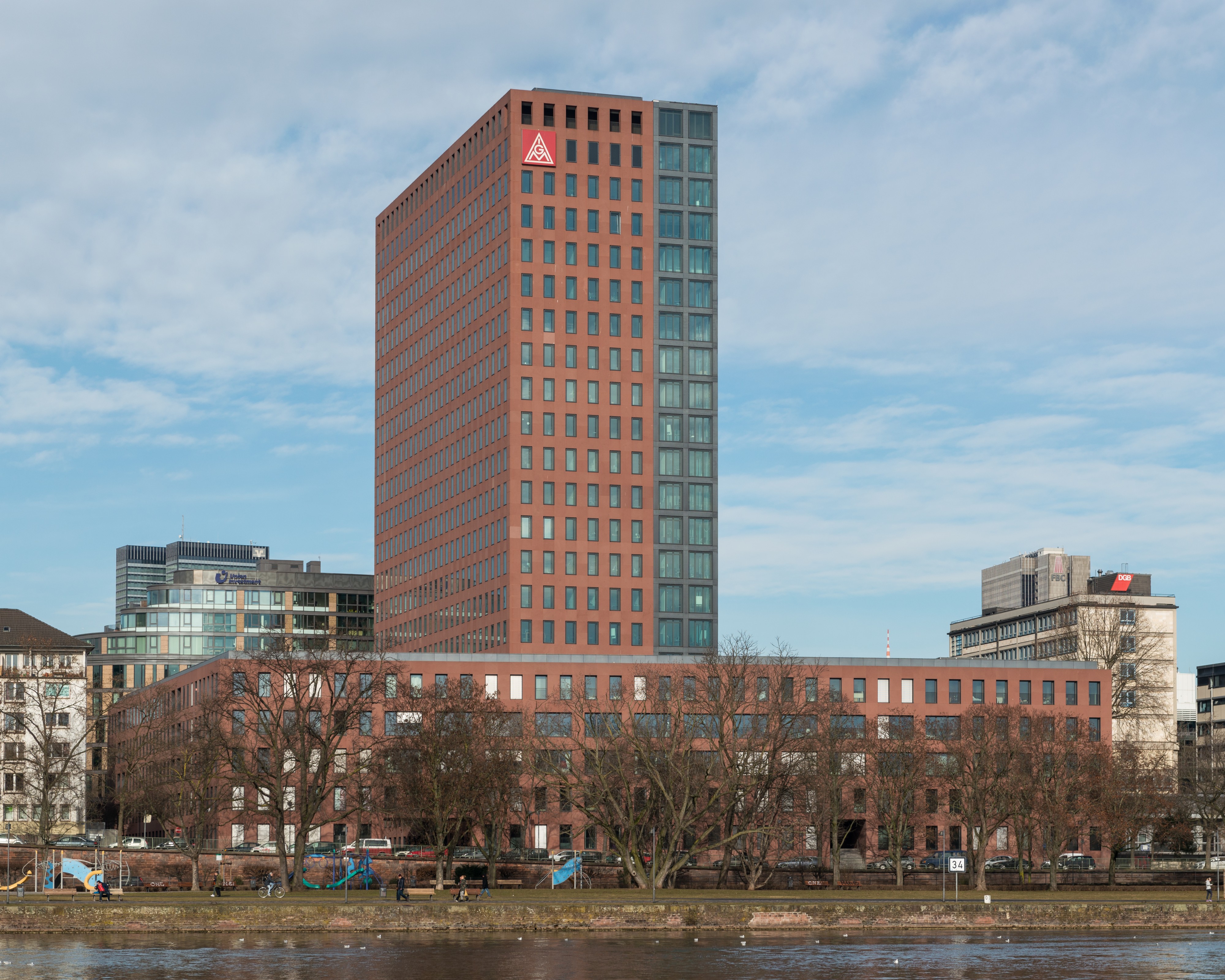 Main Forum, Frankfurt, South view 20170205 1