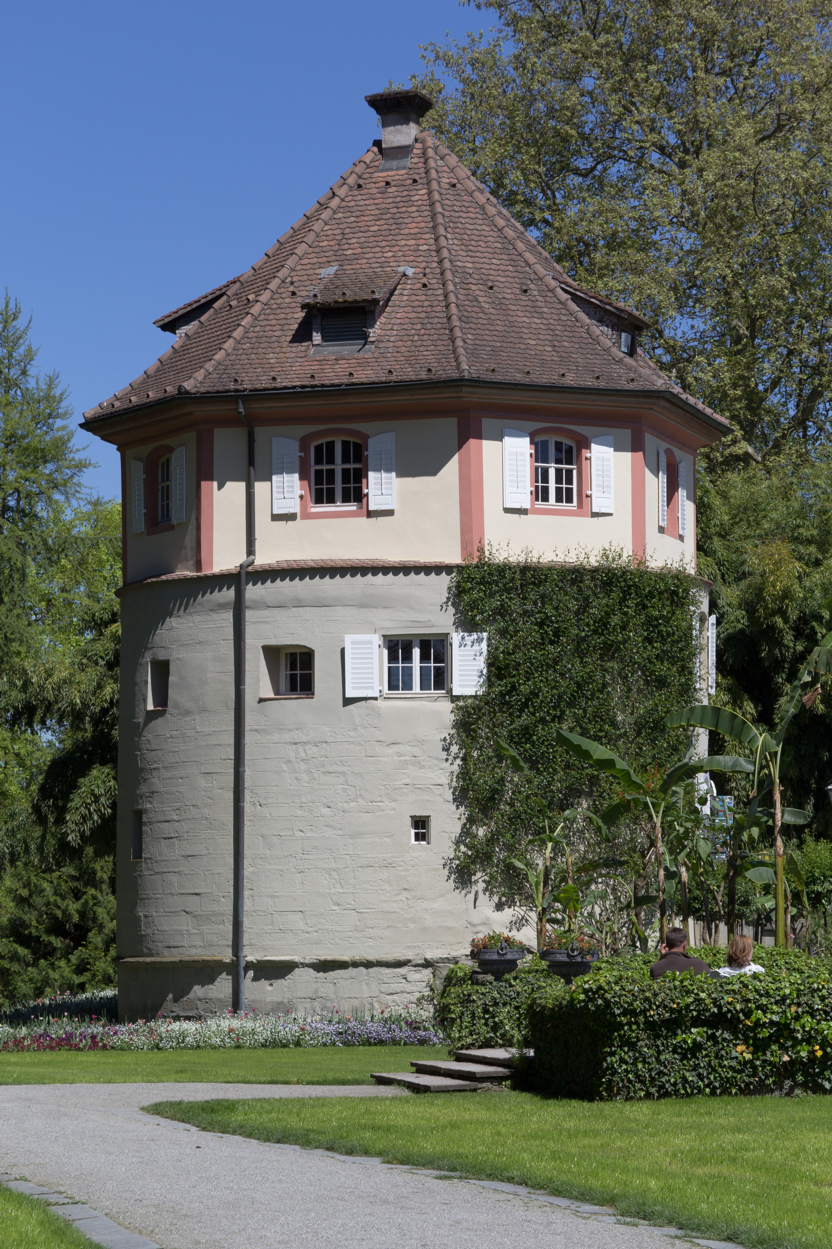Mainau - Deutschordenschloss - Gärtnerturm 001