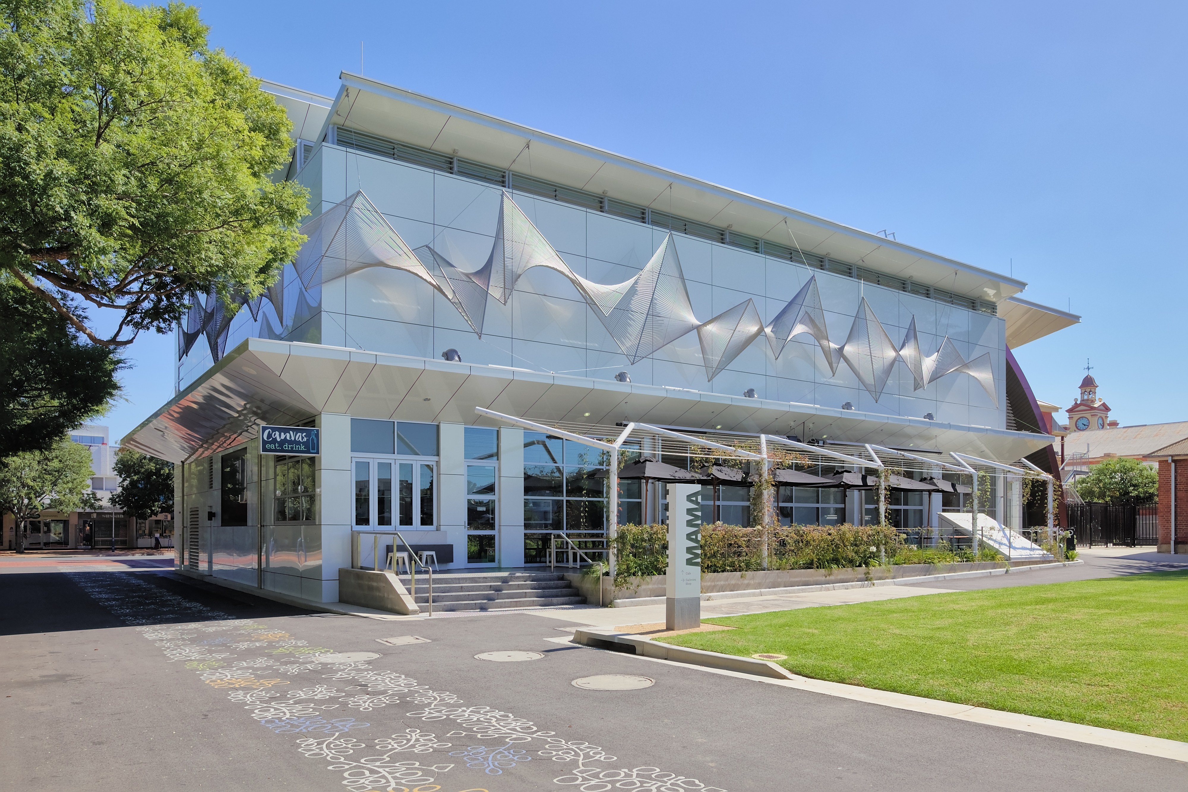 MAMA (Murray Art Gallery Albury) rear, Albury NSW